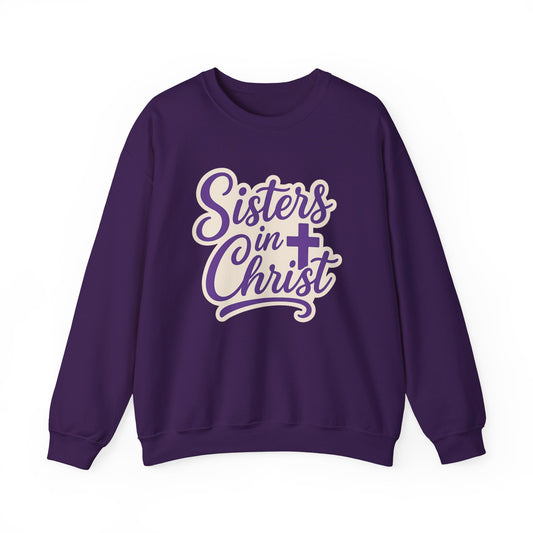 Sisters in Christ Christian Women's Inspirational Sweatshirt