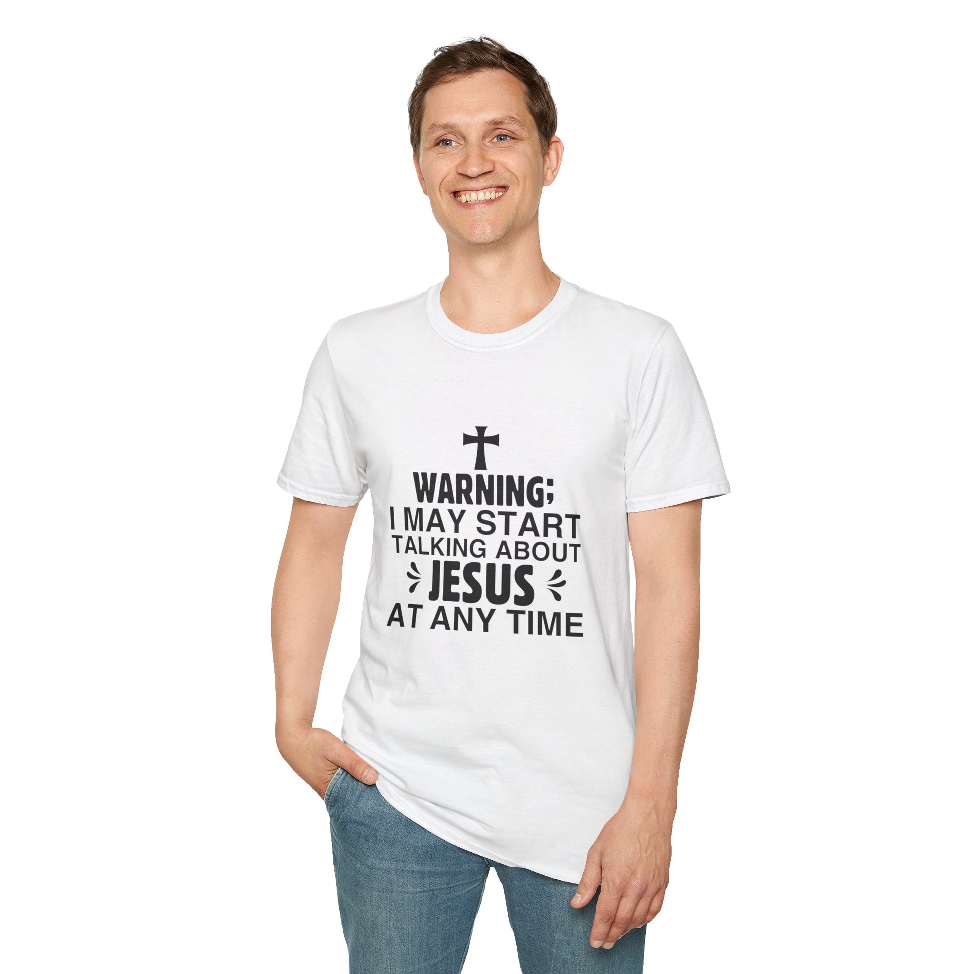Talking About Jesus Men's Tshirt - Sweet Baby Jeez Teez