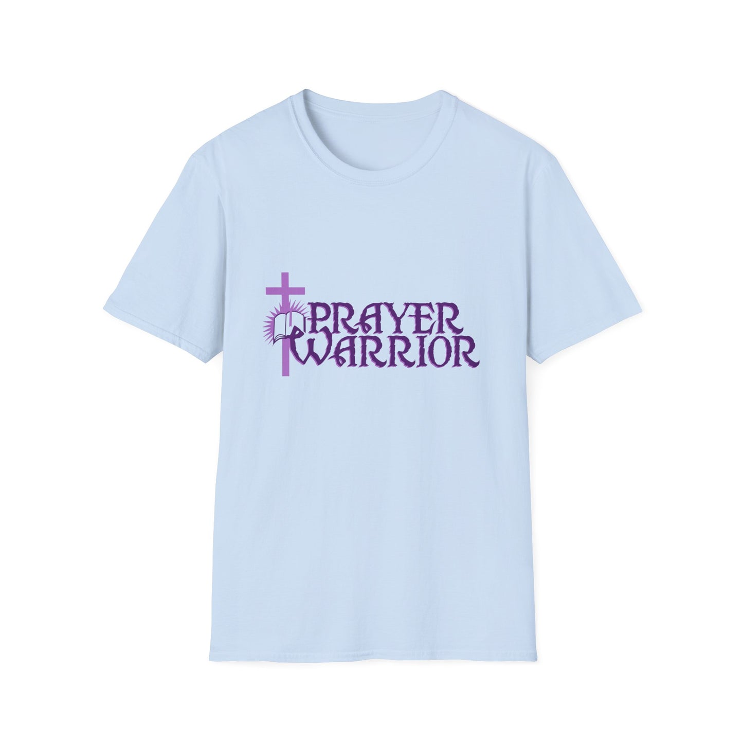 Purple Prayer Warrior Women's Relaxed/Plus Tshirt - Sweet Baby Jeez Teez