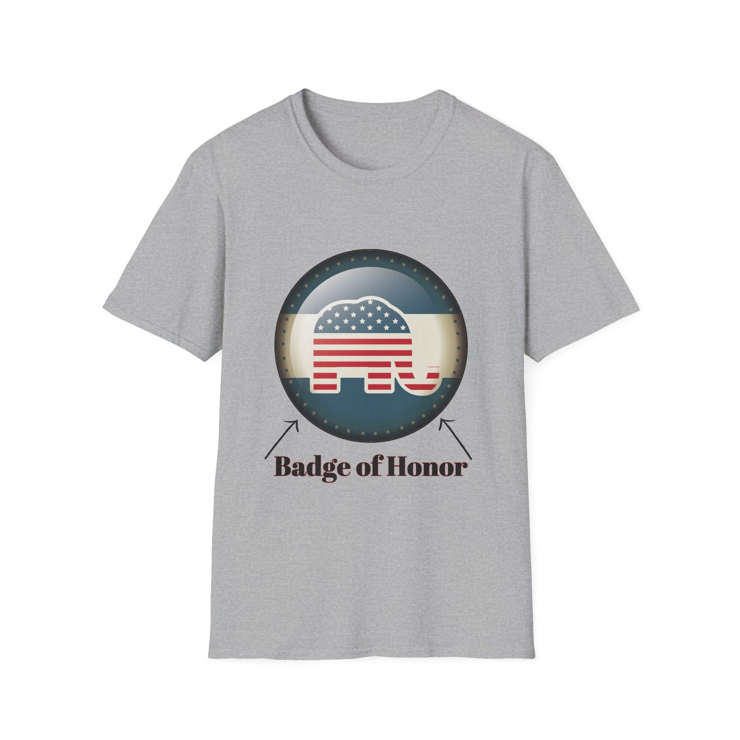 Badge of Honor Men's Tshirt - Sweet Baby Jeez Teez