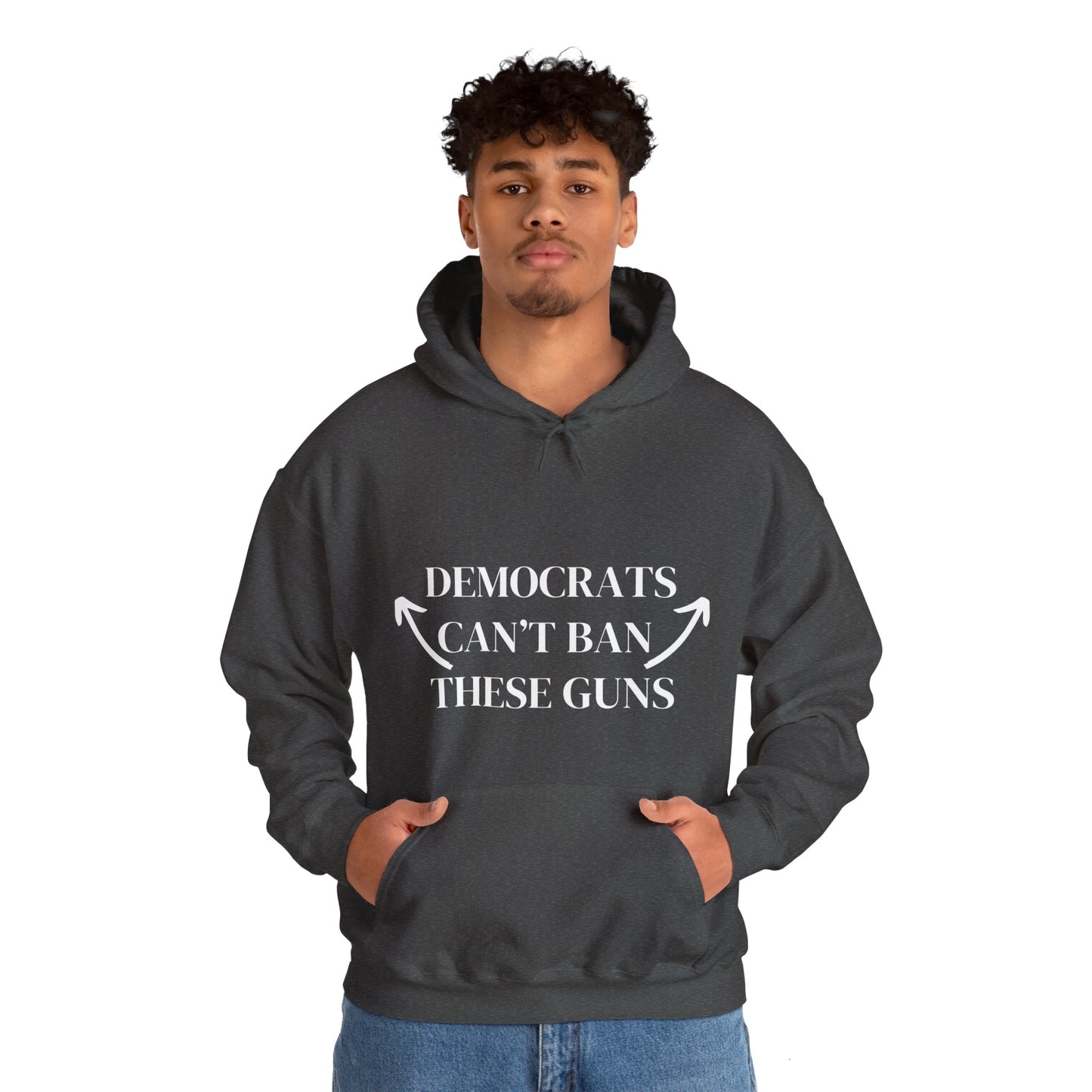 Can't Ban These Men's Hoodie (White Logo) - Sweet Baby Jeez Teez