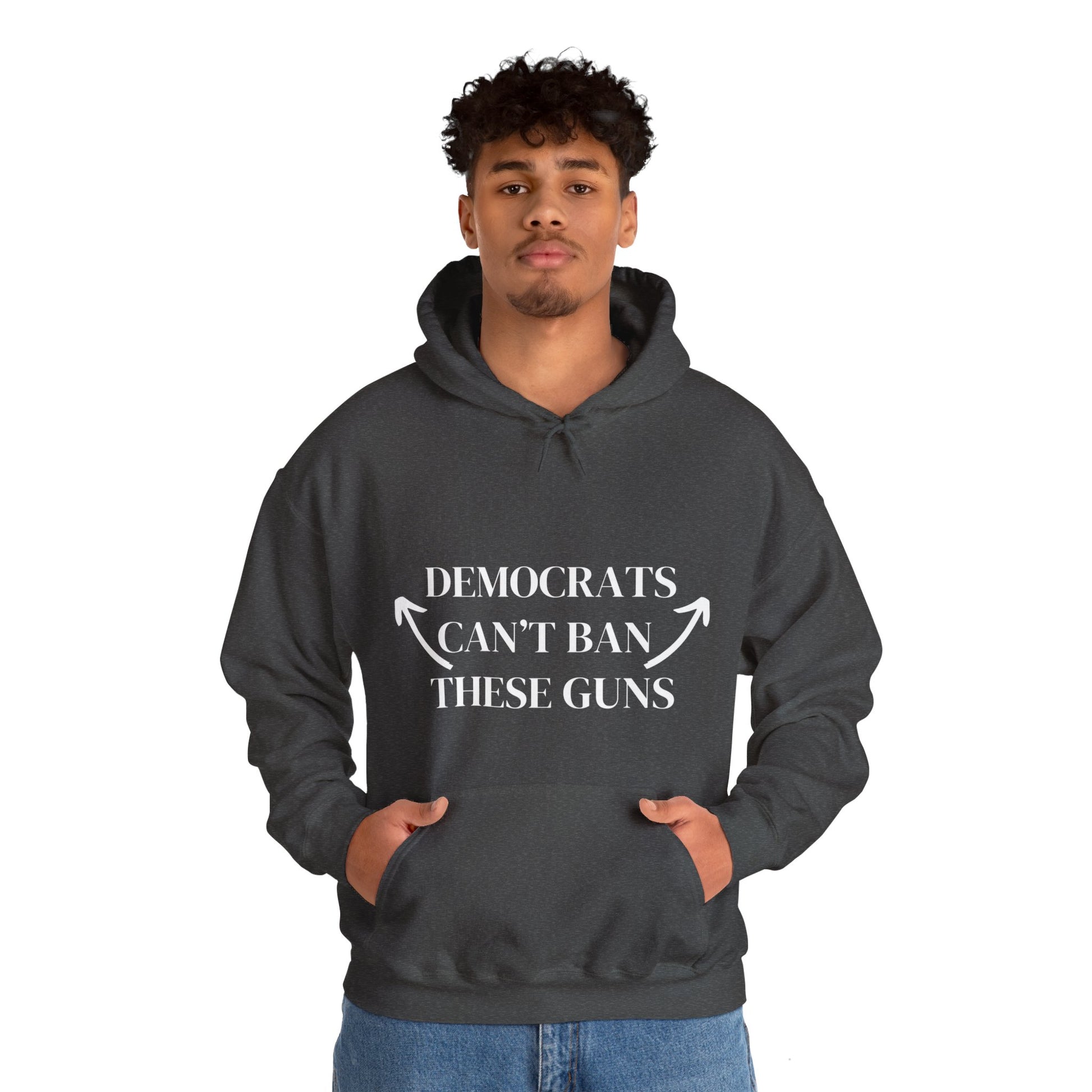 Can't Ban These Men's Hoodie (White Logo) - Sweet Baby Jeez Teez