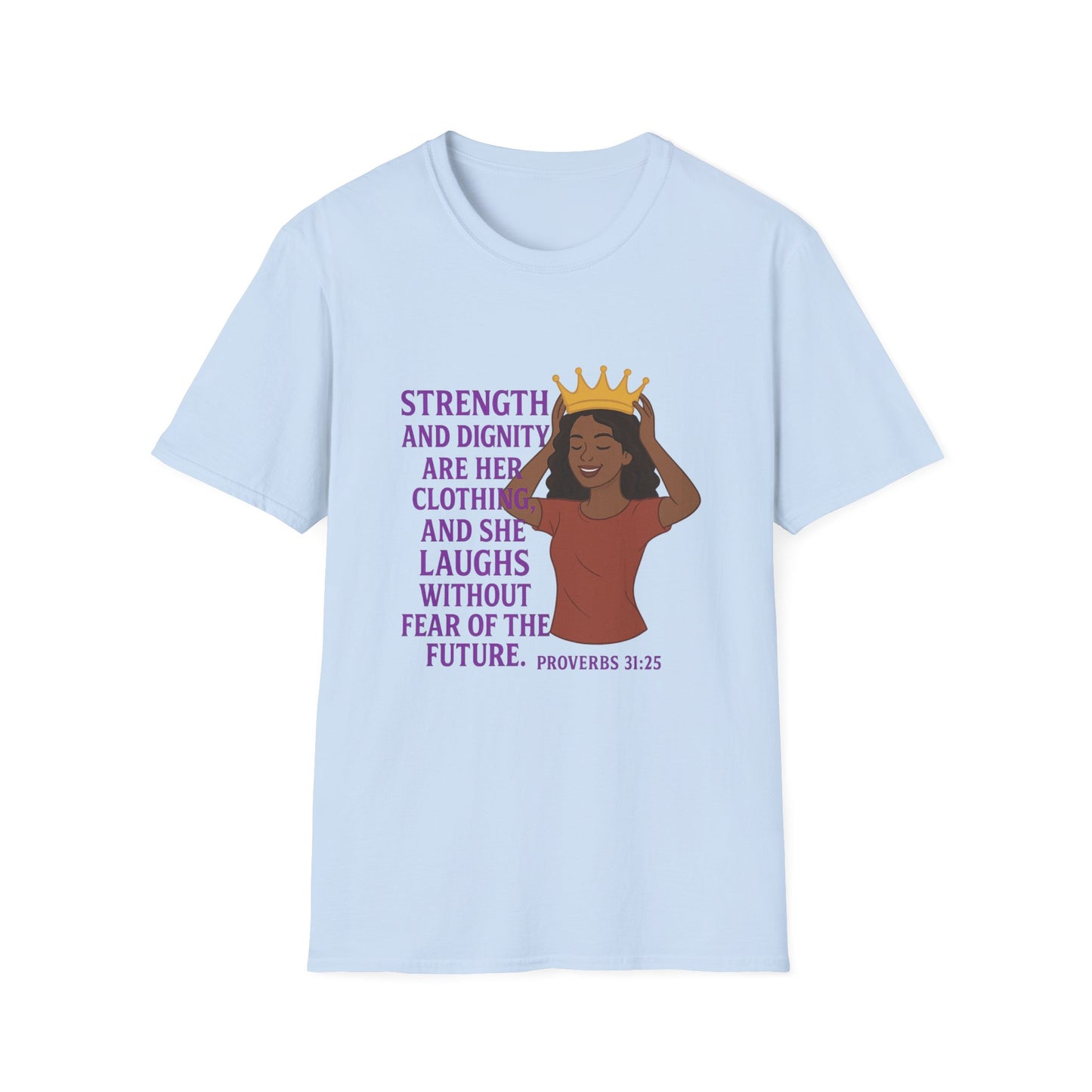 "Strength & Dignity" Bible Verse Women's Relaxed Tshirt