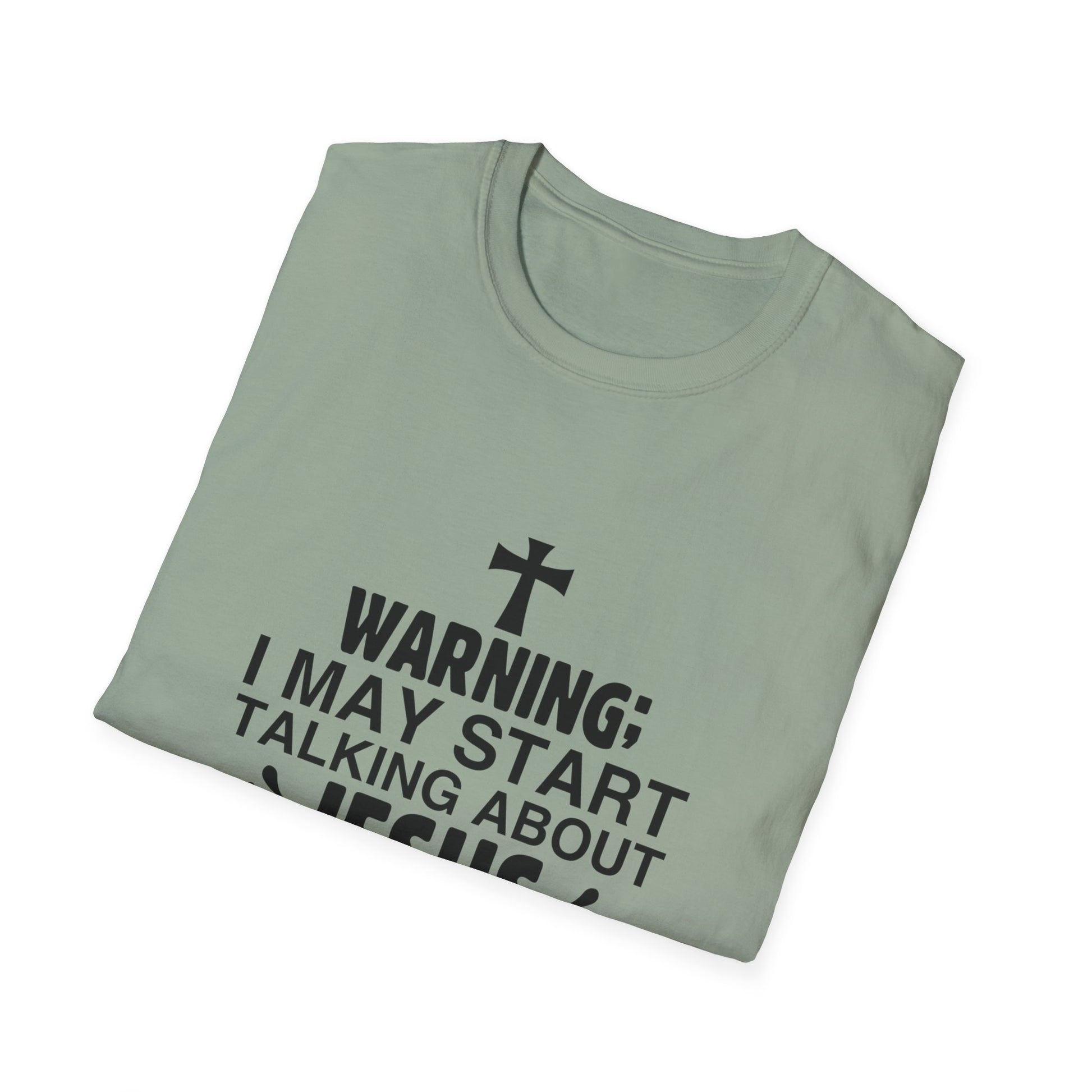 Talking About Jesus Men's Tshirt - Sweet Baby Jeez Teez