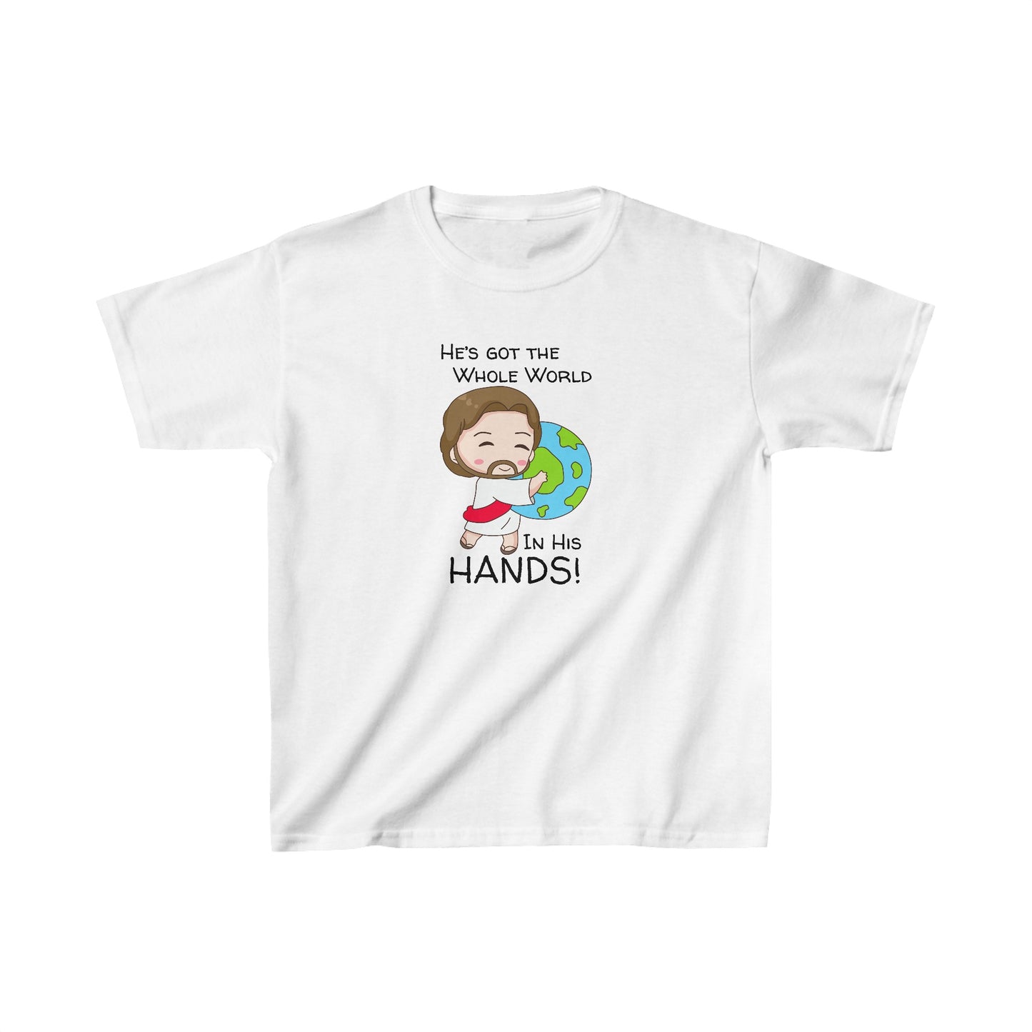 Whole World Boy's Tshirt - Sweet Baby Jeez Teez