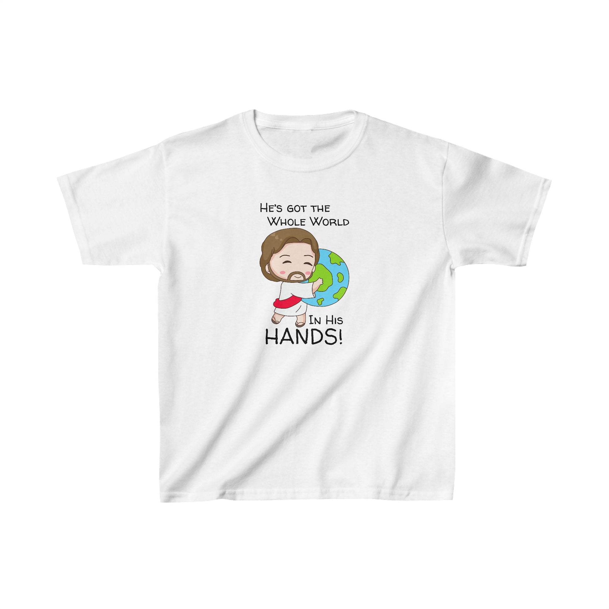 Whole World Boy's Tshirt - Sweet Baby Jeez Teez