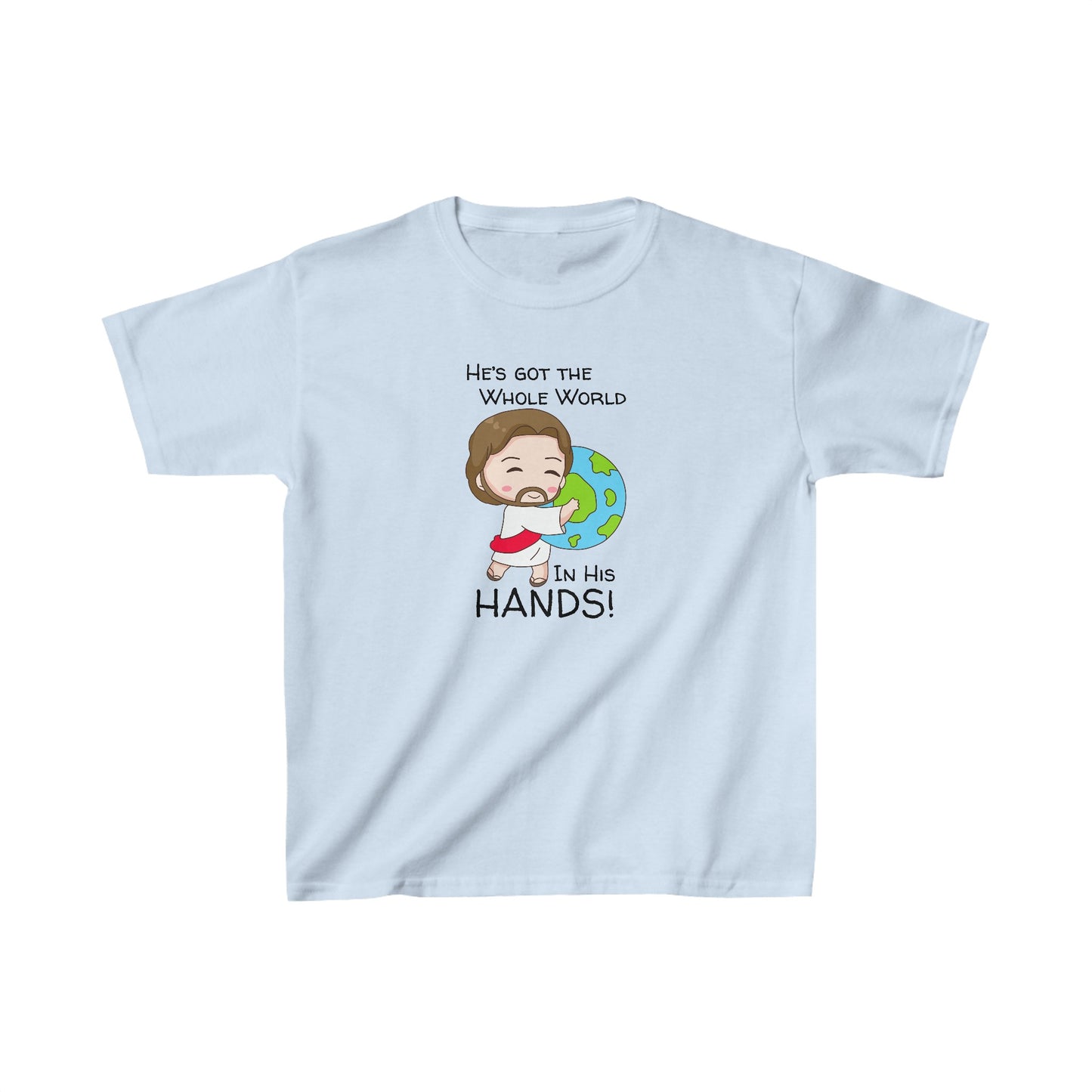 Whole World Boy's Tshirt - Sweet Baby Jeez Teez