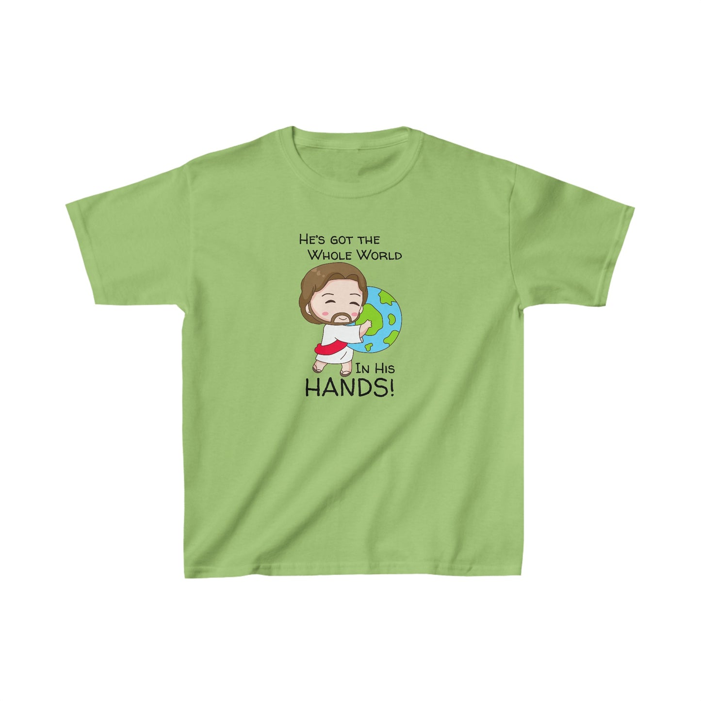 Whole World Boy's Tshirt - Sweet Baby Jeez Teez