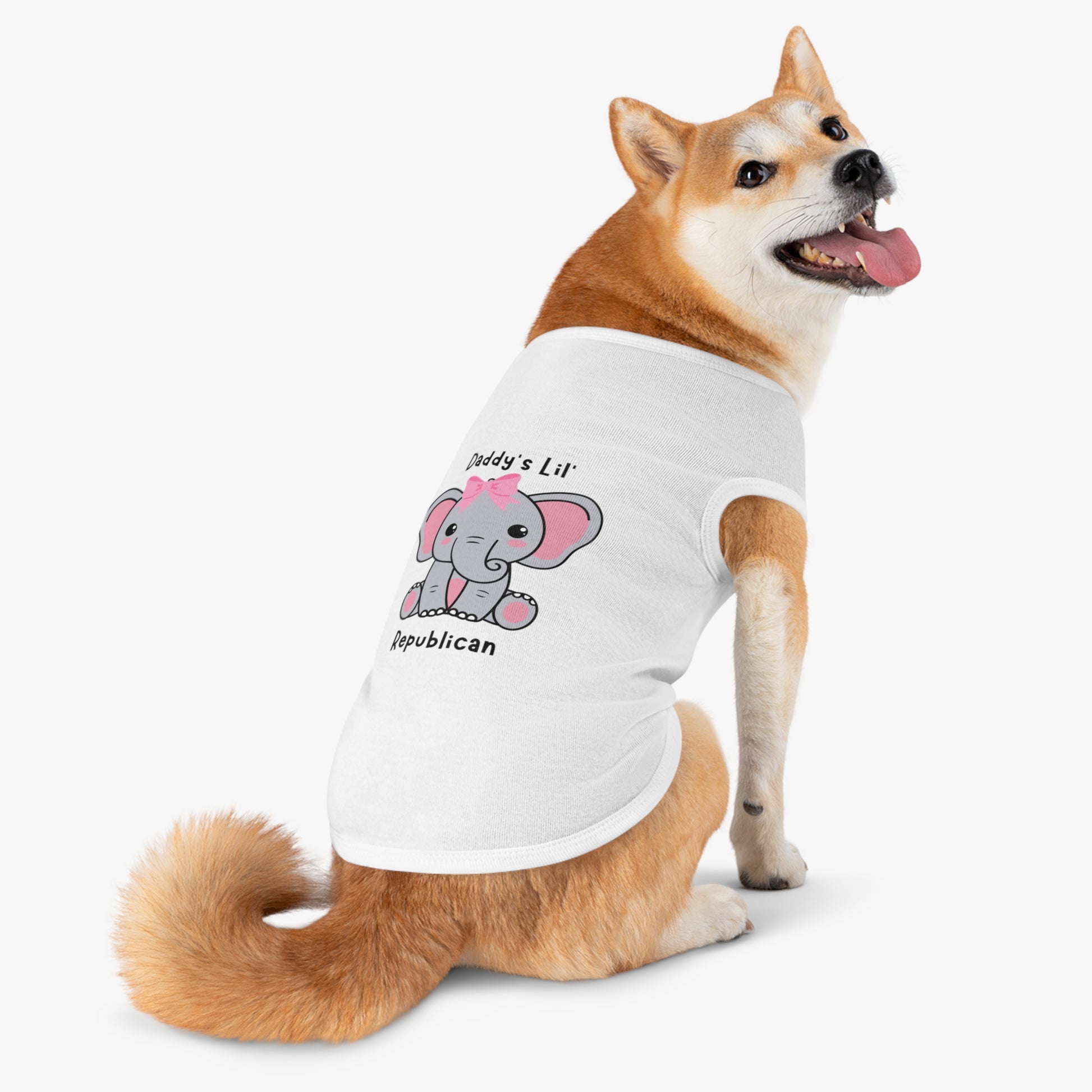 Daddy's Lil Republican Pet Tank Top - Sweet Baby Jeez Teez