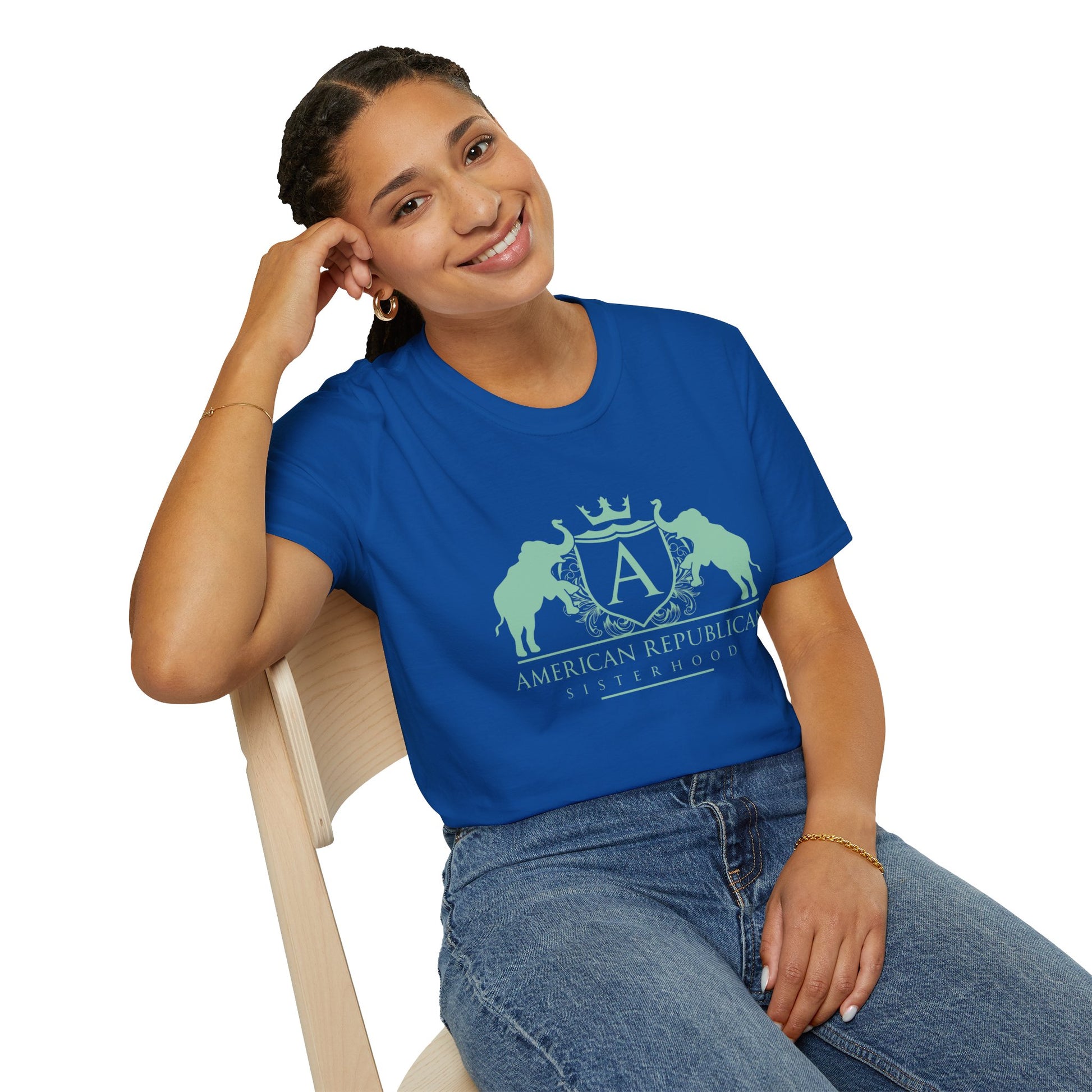 ARS Logo Women's Relaxed/Plus Tshirt (ARS - Mint Logo) - Sweet Baby Jeez Teez