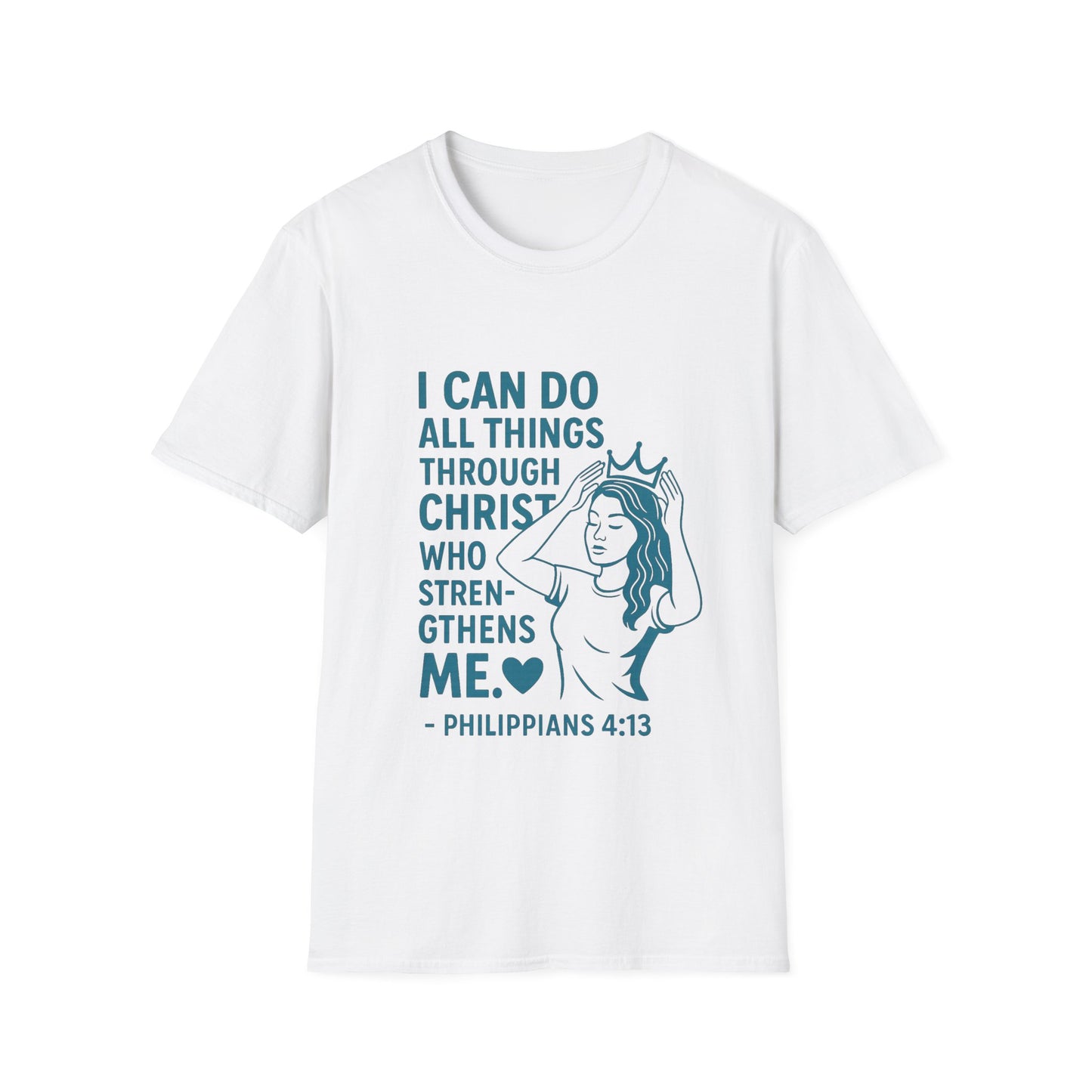 "I Can Do" Bible Verse Women's Relaxed T-Shirt