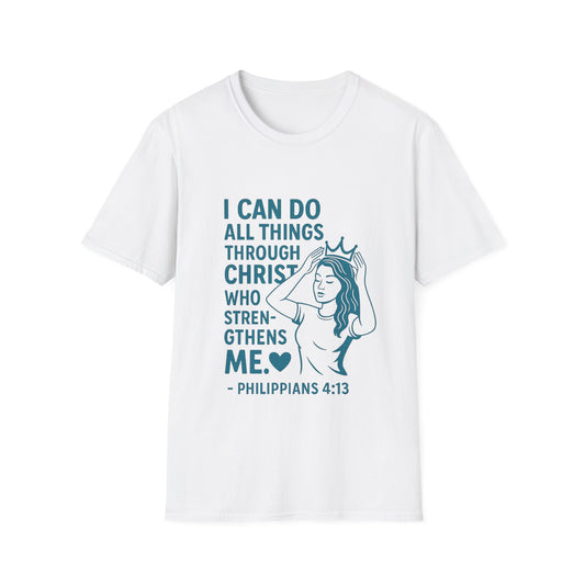"I Can Do" Bible Verse Women's Relaxed T-Shirt