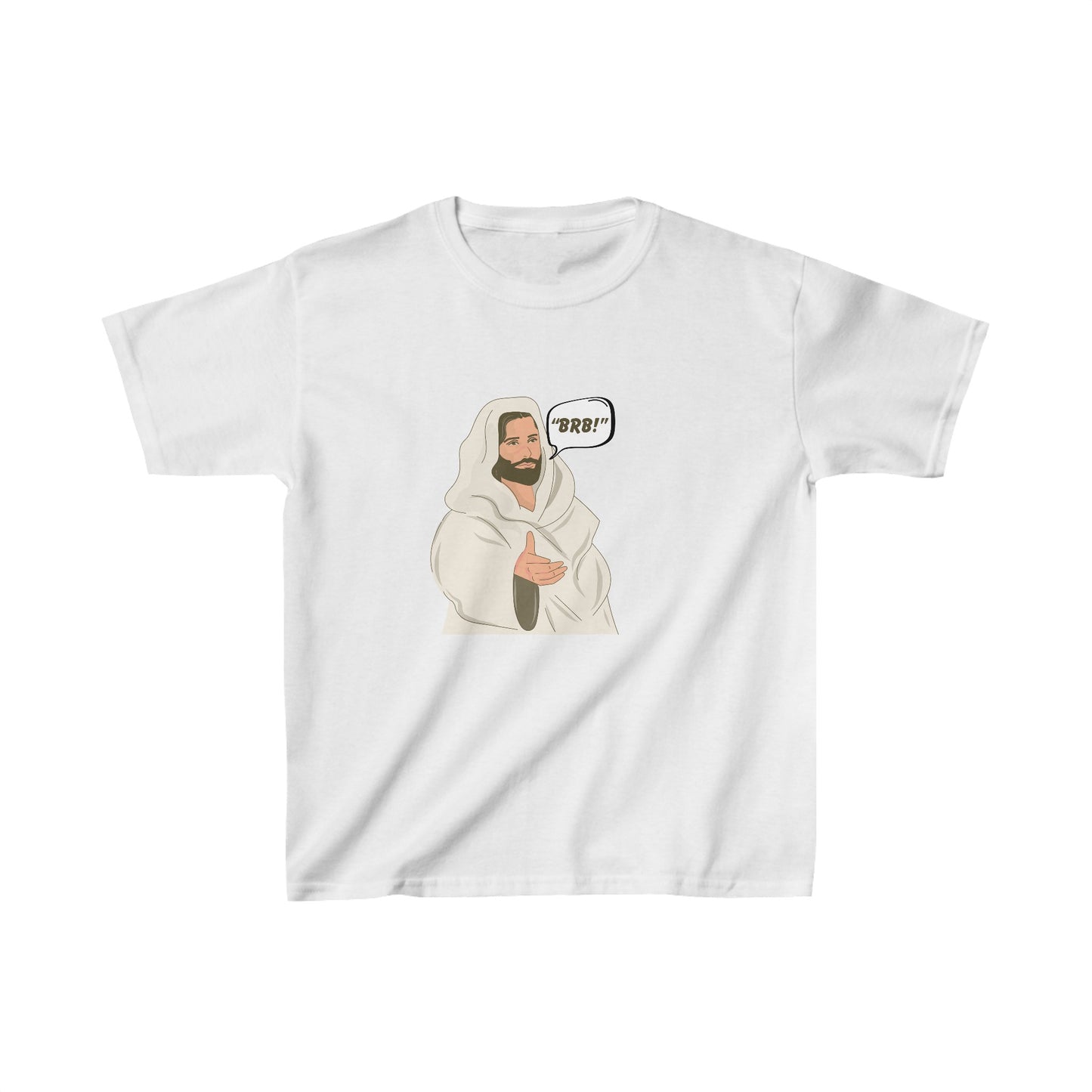 "BRB" Be Right Back Boy's Tshirt - Sweet Baby Jeez Teez