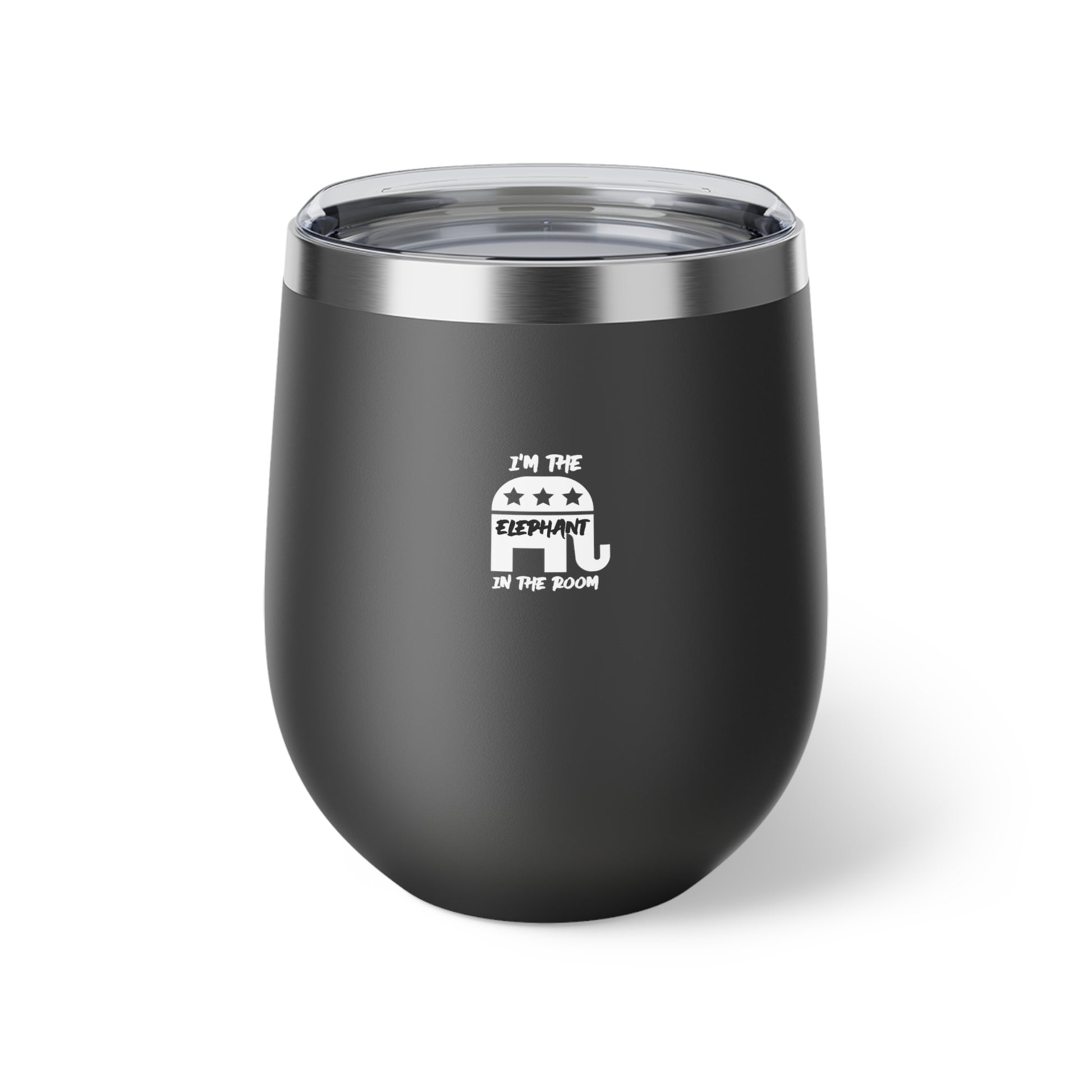 Elephant in Room Copper Vacuum Insulated Cup - Sweet Baby Jeez Teez