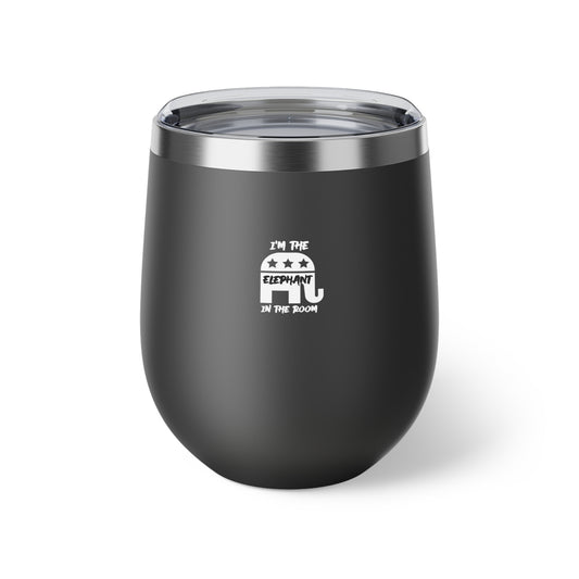 Elephant in Room Copper Vacuum Insulated Cup - Sweet Baby Jeez Teez