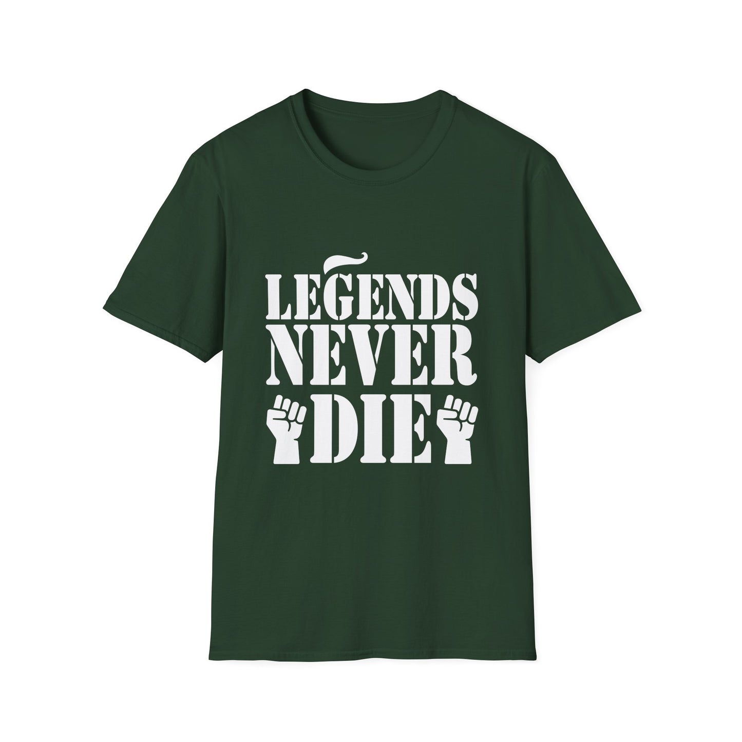 Legends Men's Tshirt (White Logo) - Sweet Baby Jeez Teez