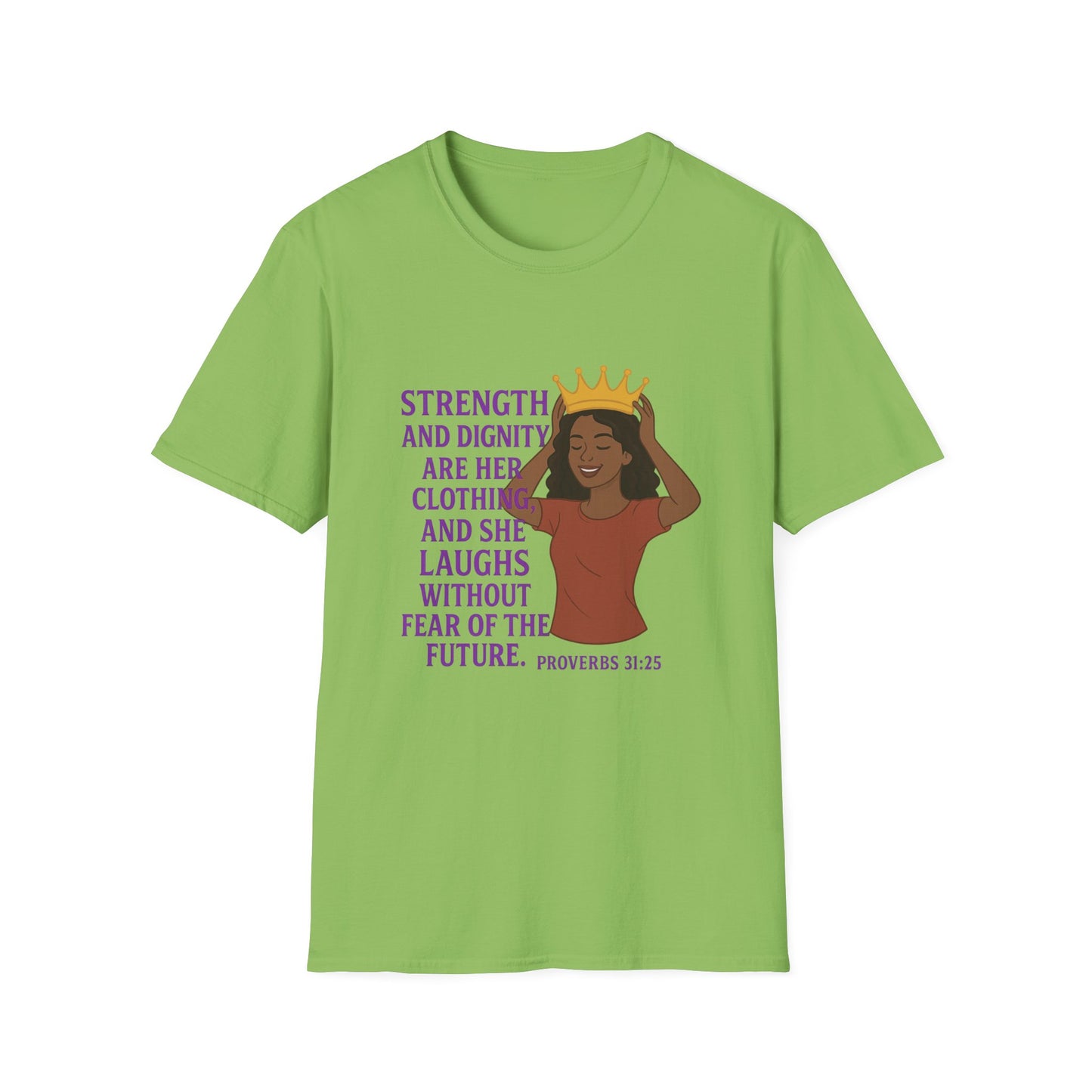 "Strength & Dignity" Bible Verse Women's Relaxed Tshirt