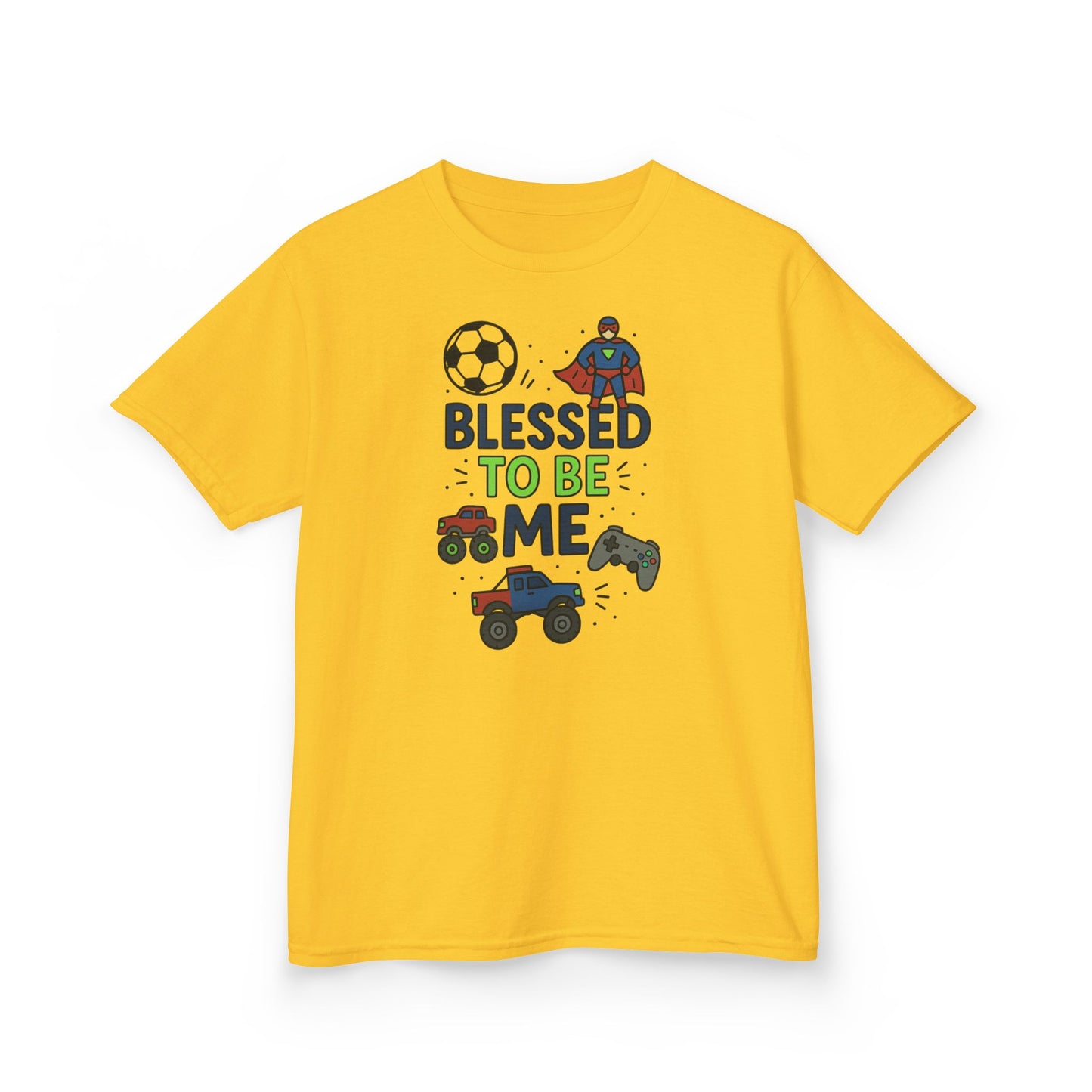 "Blessed to Be Me" Christian Boys Tshirt (Truck Logo)