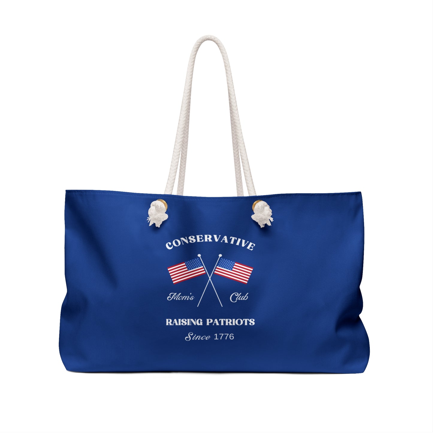 Patriotic Weekender Bag - Conservative Club Design for Travel & Events
