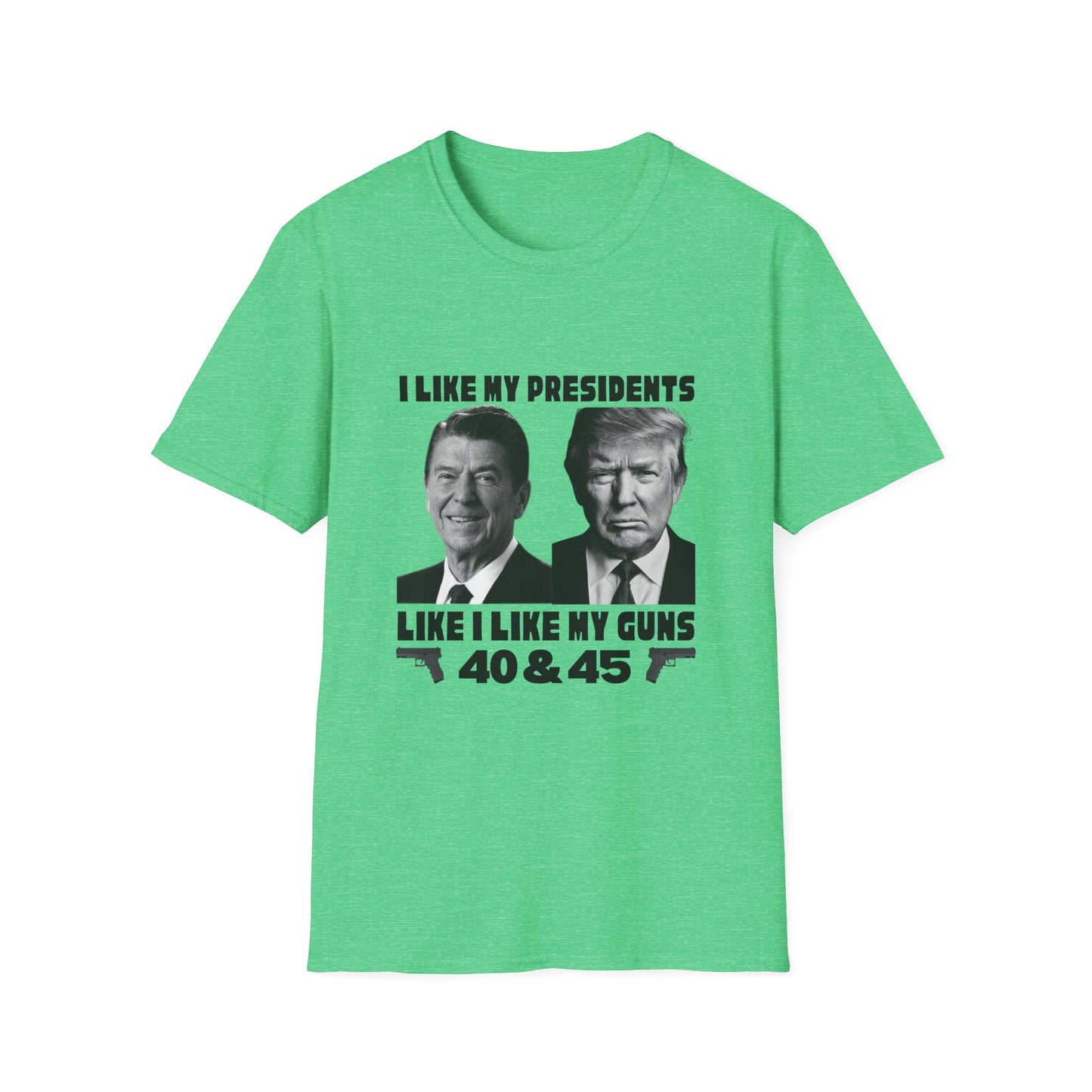 I Like My Presidents Men's Tshirt (Black Logo) - Sweet Baby Jeez Teez