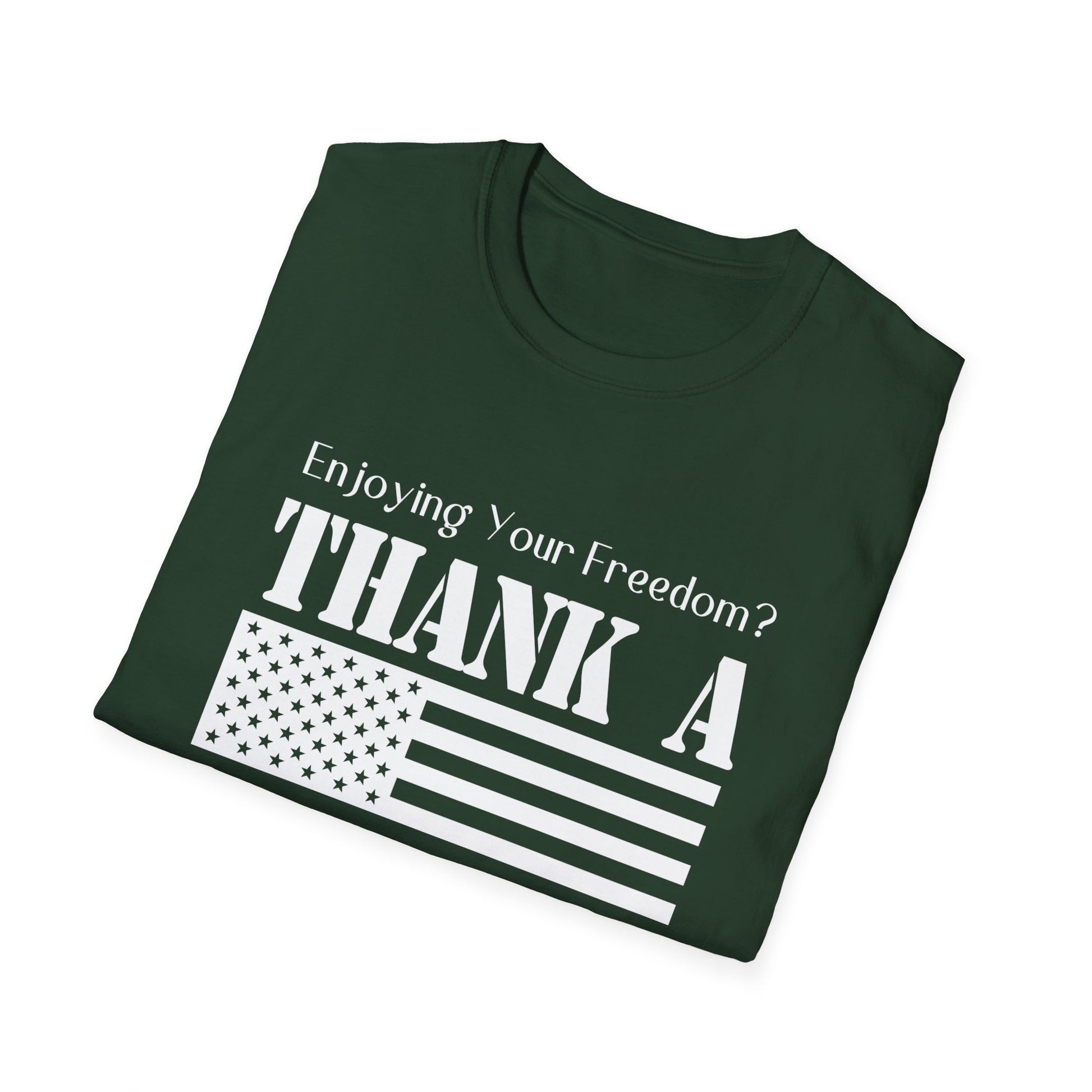 Enjoy Your Freedom Women's Relaxed/Plus Tshirt (MM White Logo) - Sweet Baby Jeez Teez