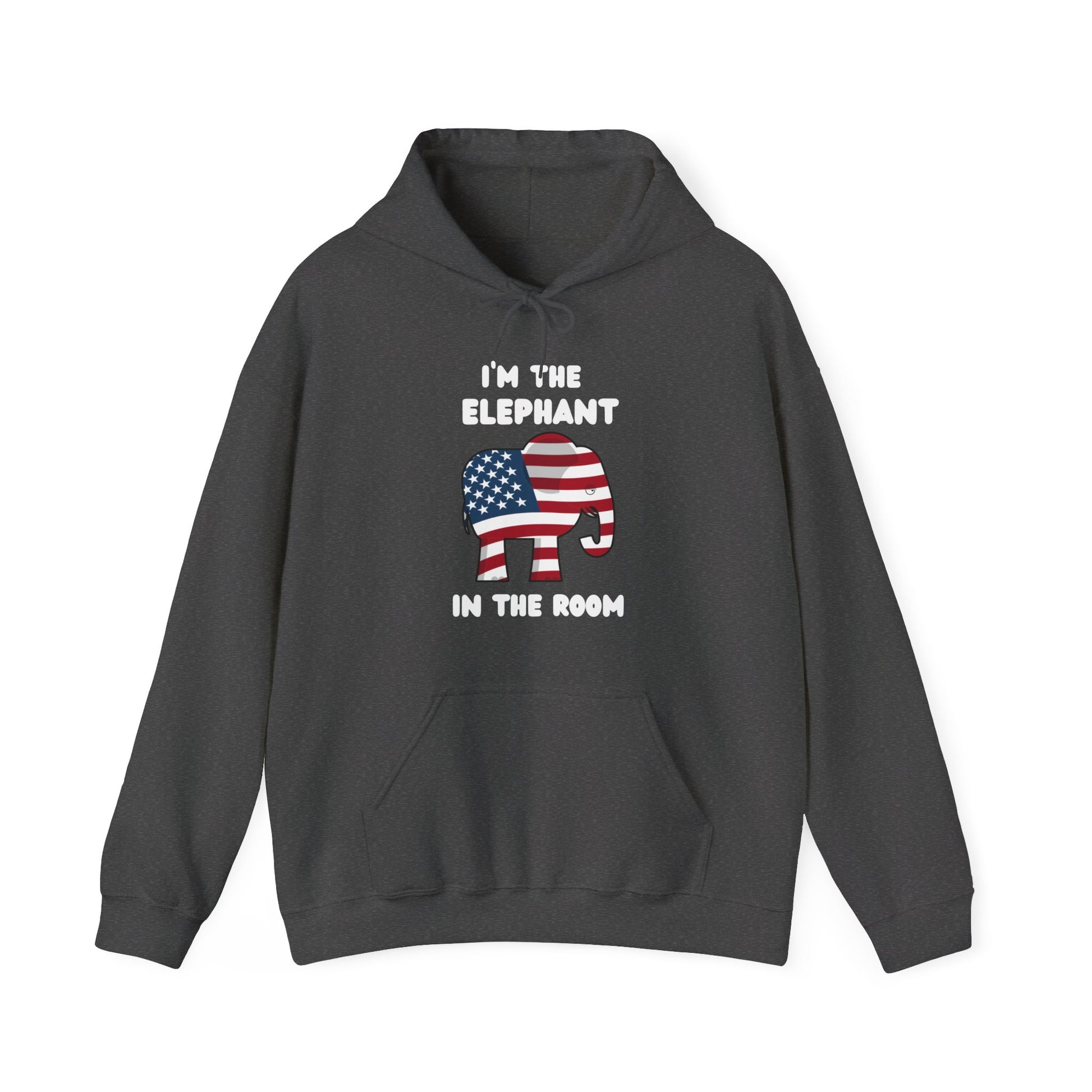 Elephant in the Room Women's Hoodie S-5XL (White Logo) - Sweet Baby Jeez Teez