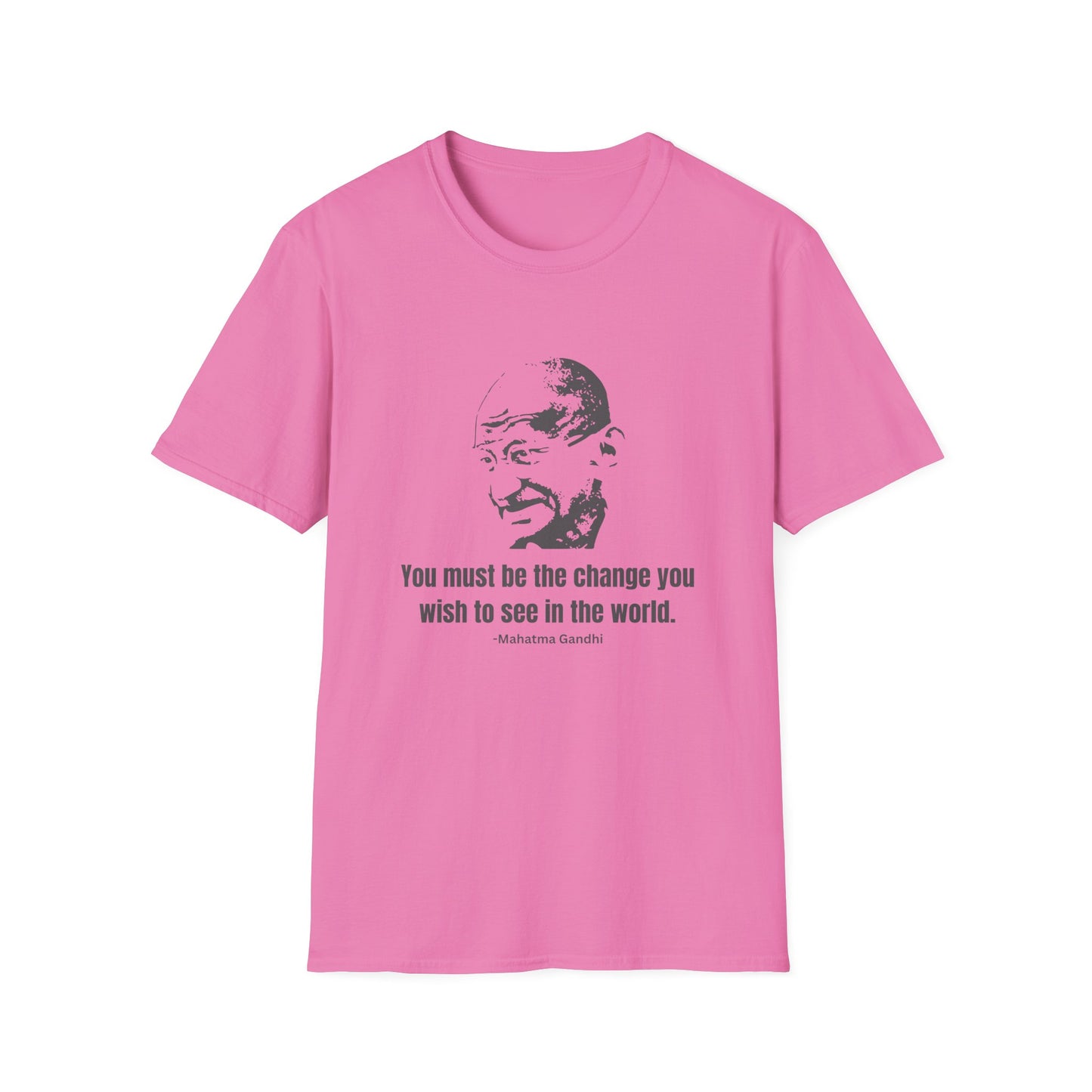 Be the Change Women's Relaxed/Plus Tshirt (IW Gray Logo) - Sweet Baby Jeez Teez