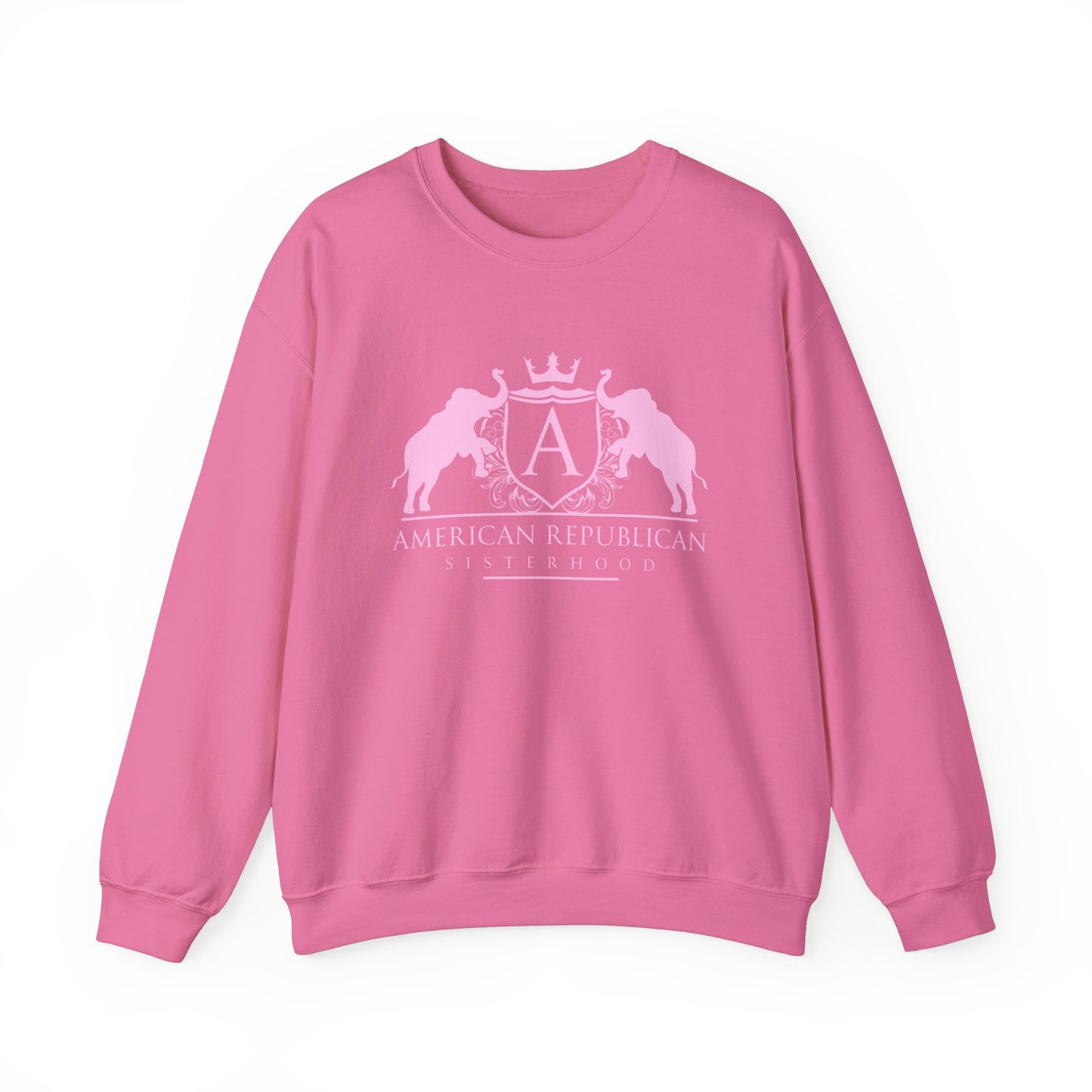 ARS Light Pink Logo Women's Sweatshirt - Sweet Baby Jeez Teez