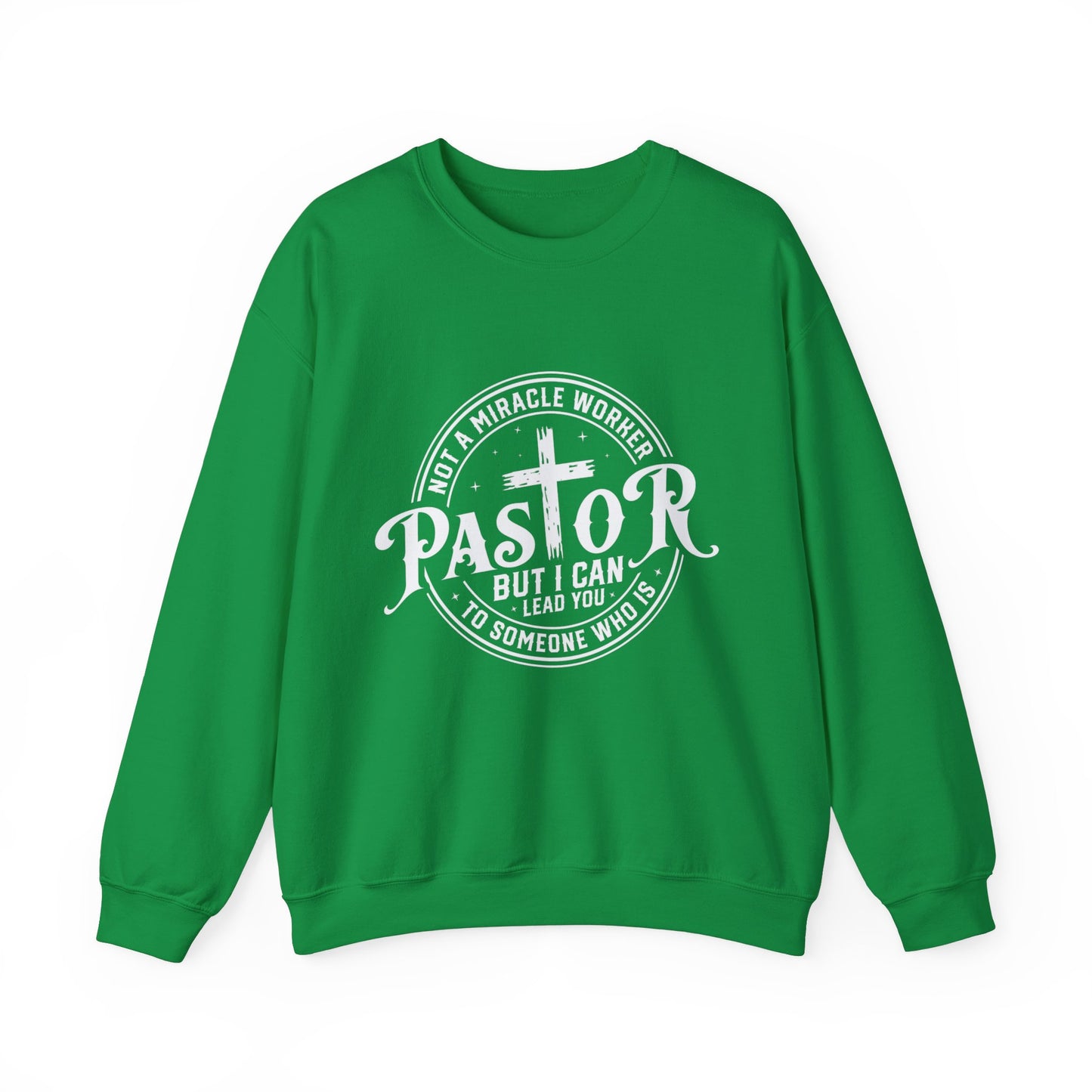 Pastor Women's Relaxed Sweatshirt (White Logo) - Sweet Baby Jeez Teez