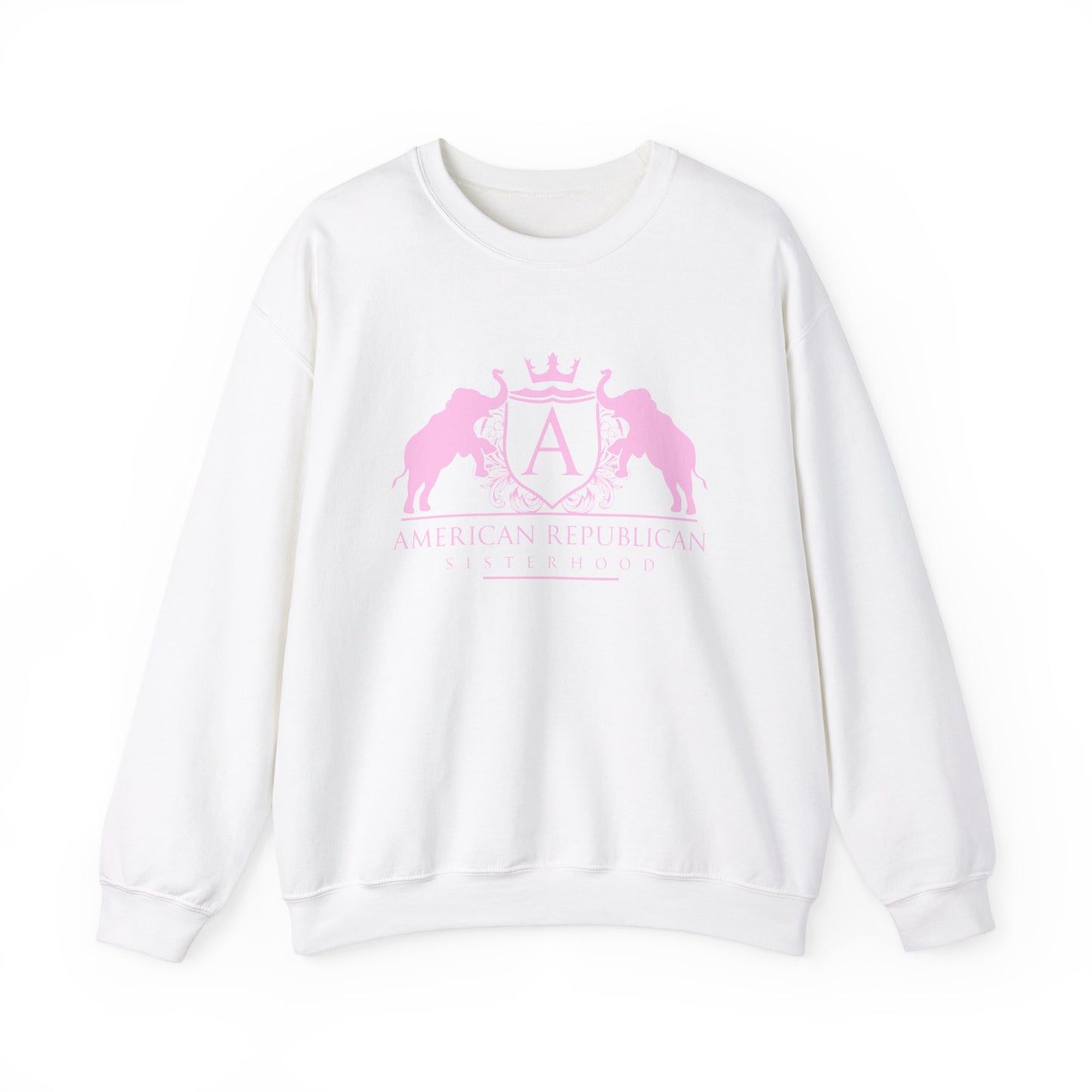 ARS Light Pink Logo Women's Sweatshirt - Sweet Baby Jeez Teez