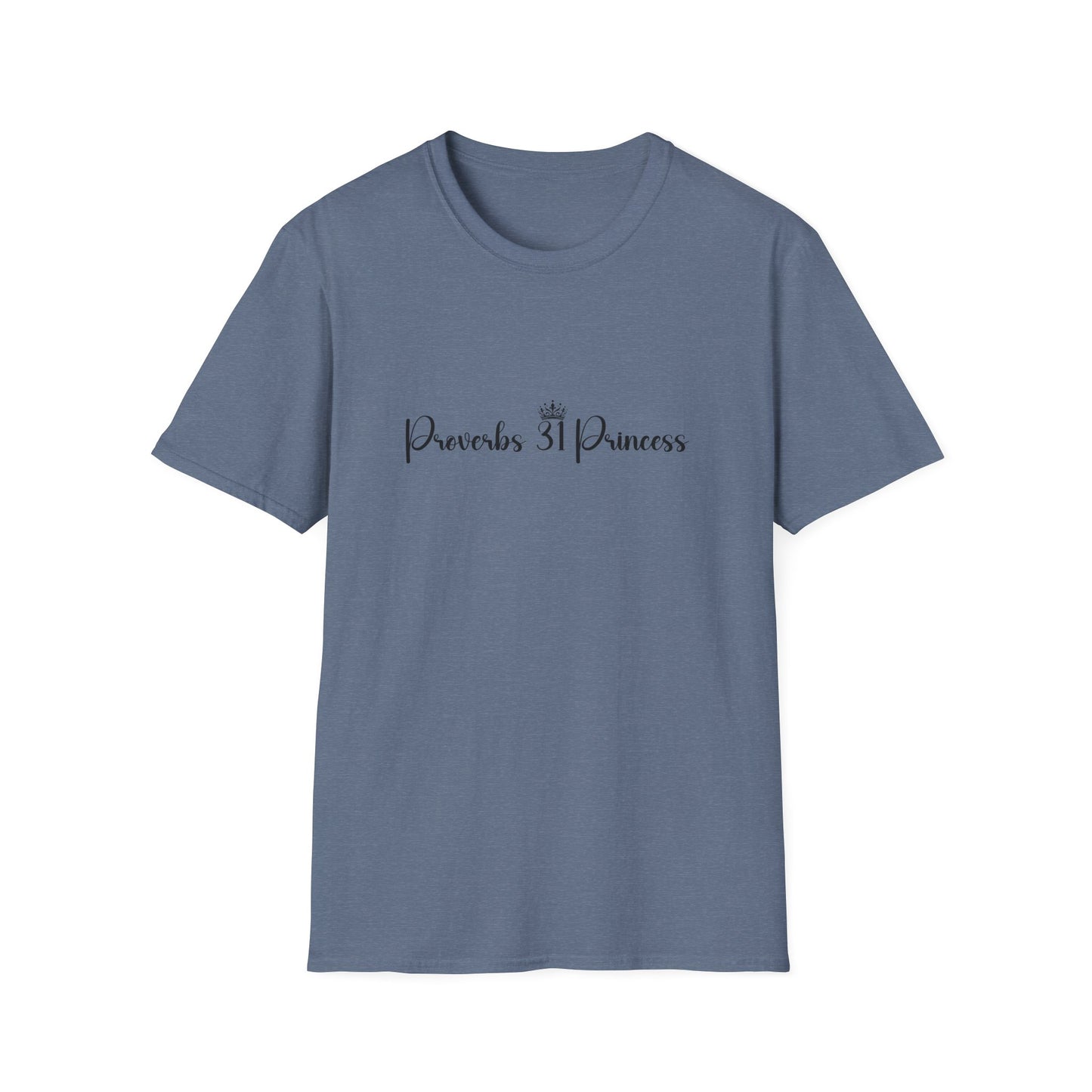 Proverbs 31 Princess Women's Relaxed/Plus Tshirt (Black Logo) - Sweet Baby Jeez Teez