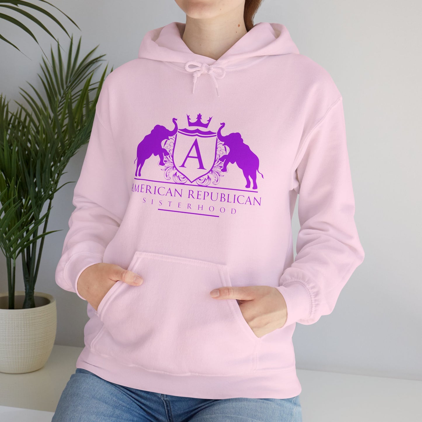 ARS Logo Women's Hoodie (ARS - Hot Pink Logo)