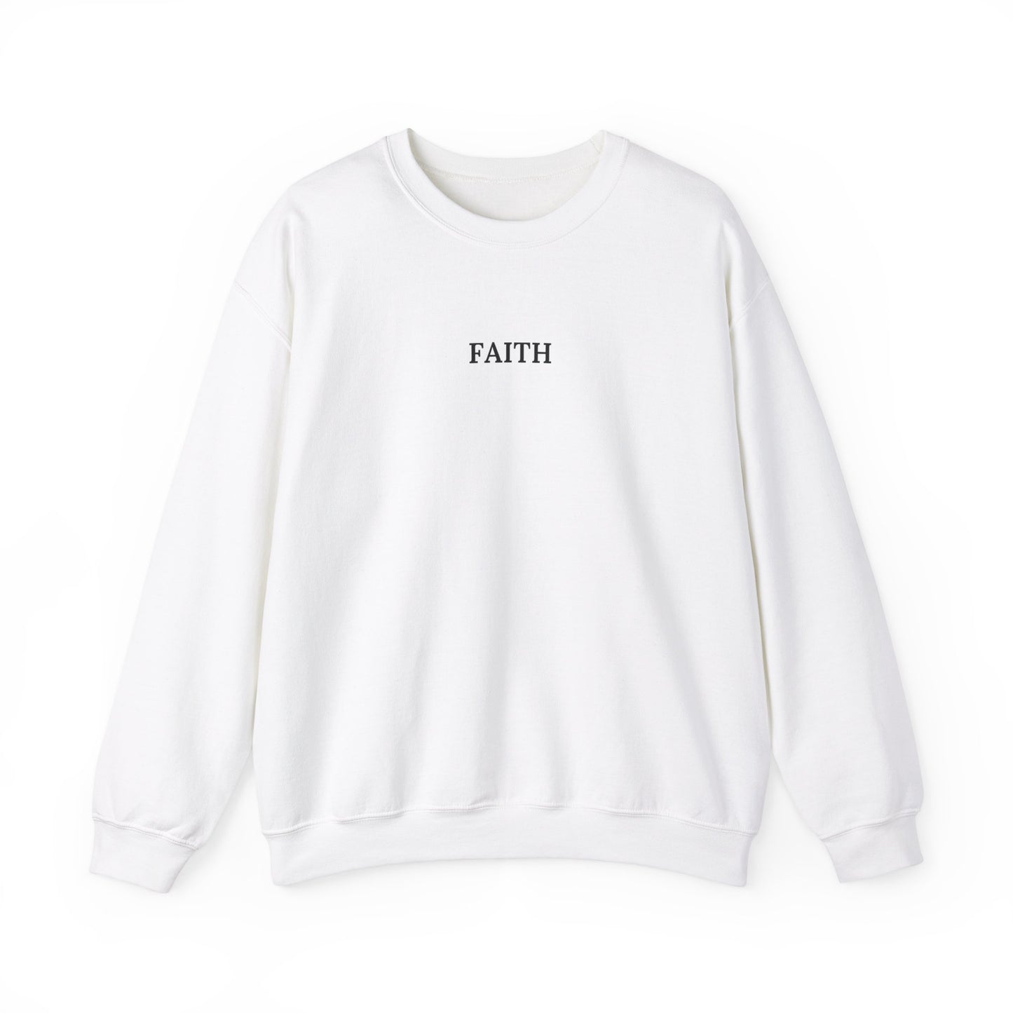 Have a Little Faith Women's Relaxed Sweatshirt (Black Logo) - Sweet Baby Jeez Teez