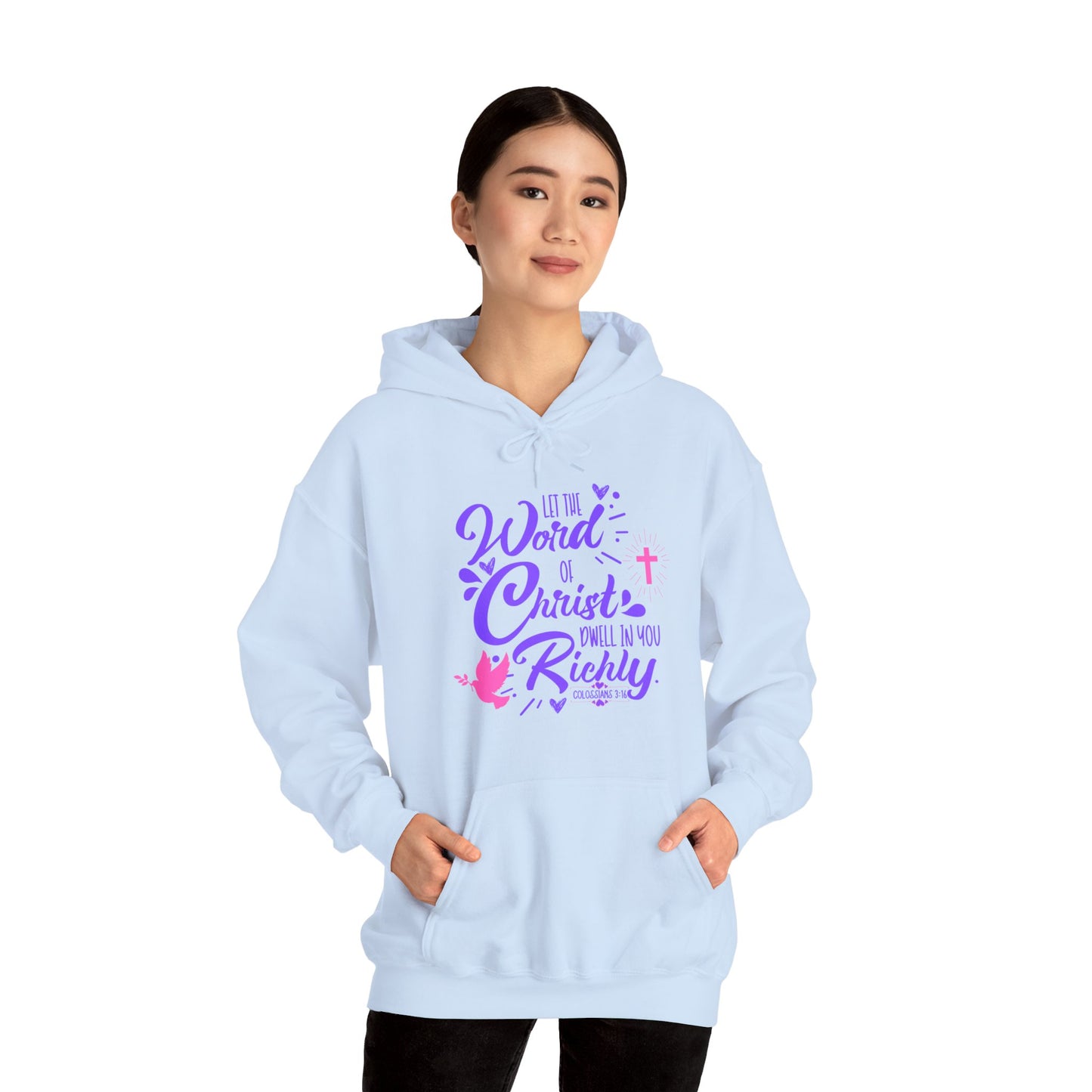 Word of Christ Women's Hoodie - Sweet Baby Jeez Teez