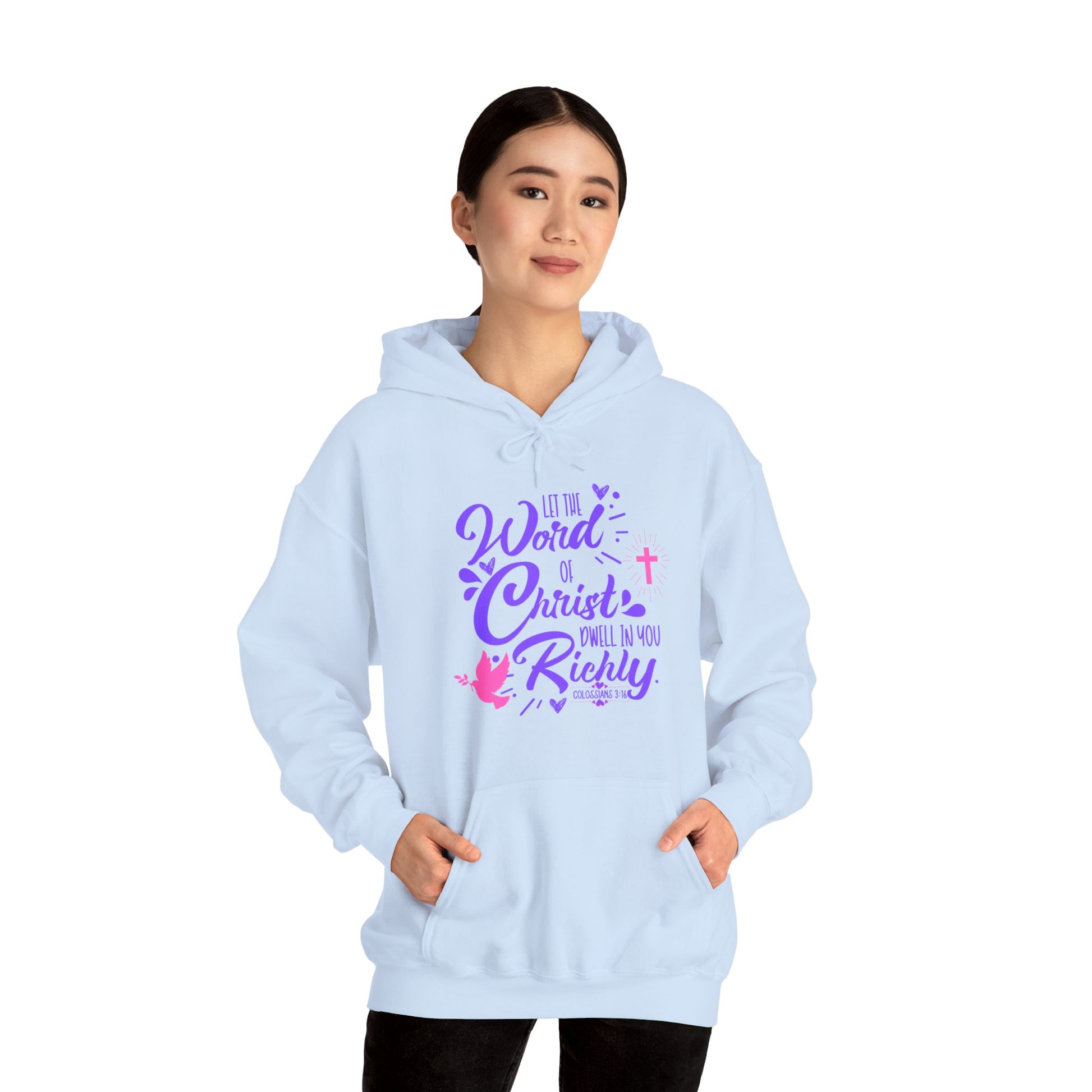 Word of Christ Women's Hoodie - Sweet Baby Jeez Teez