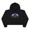 ARS Cropped Hoodie (Black or White with Lilac Logo)