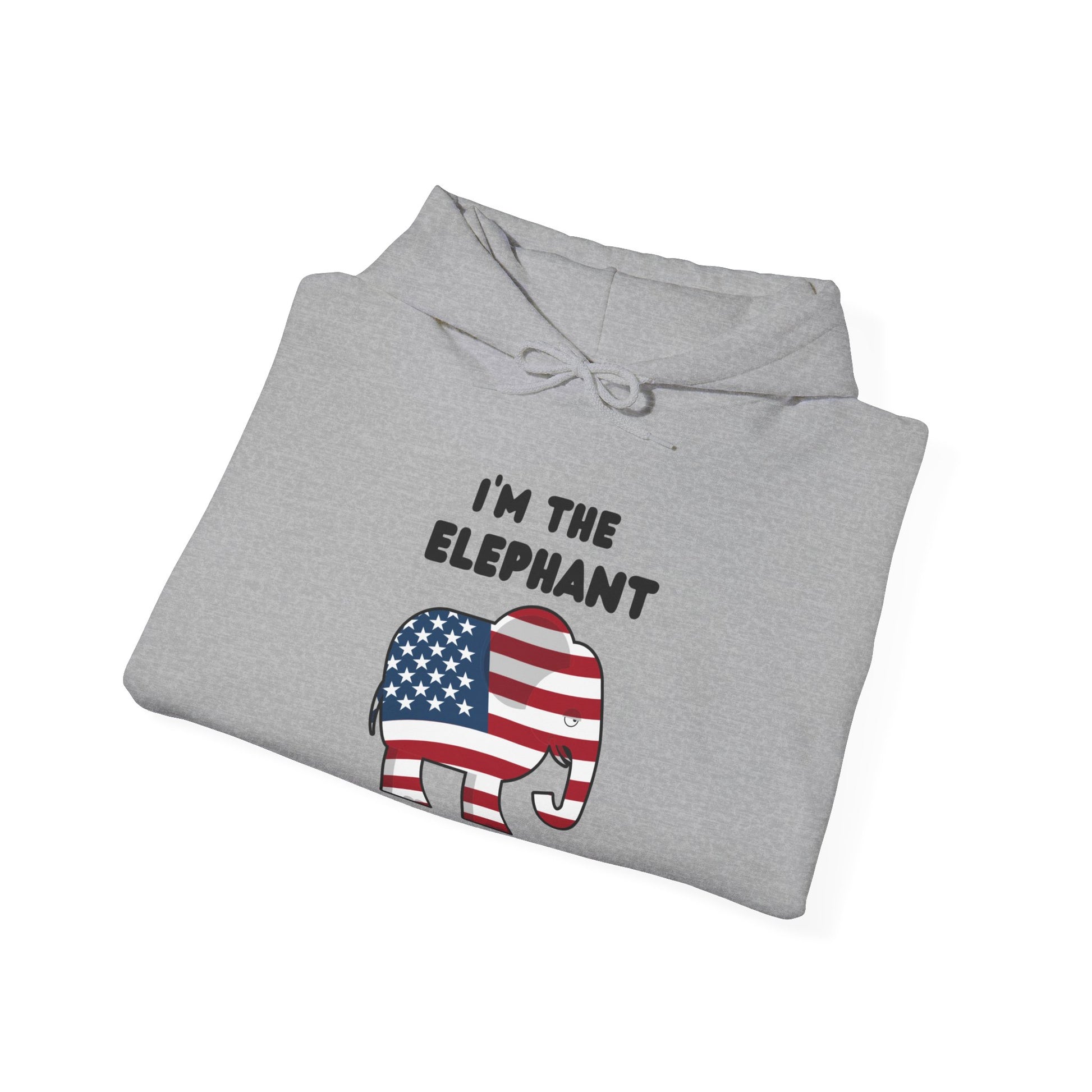 Elephant in the Room Women's Hoodie S-5XL (Black Logo) - Sweet Baby Jeez Teez