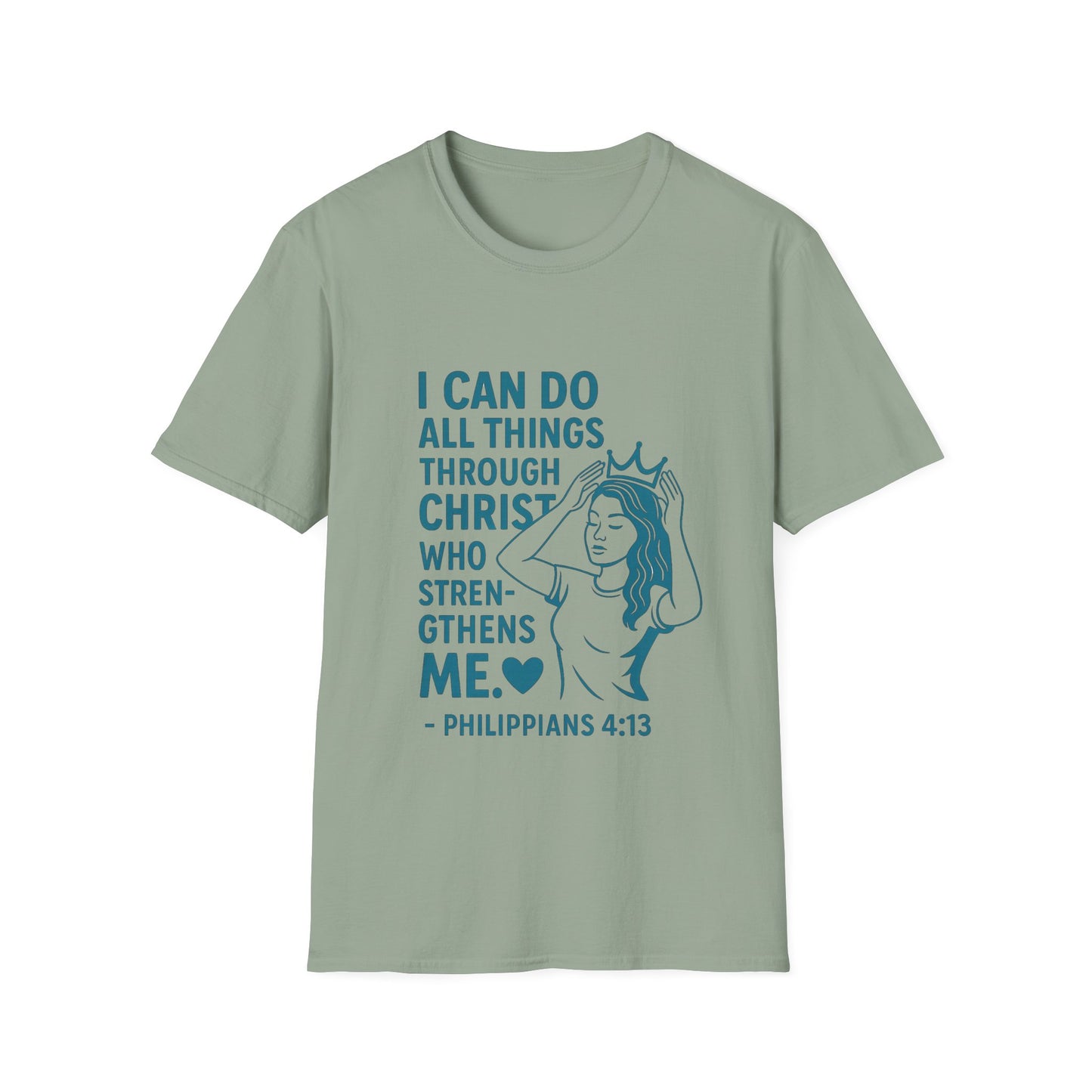 "I Can Do" Bible Verse Women's Relaxed T-Shirt