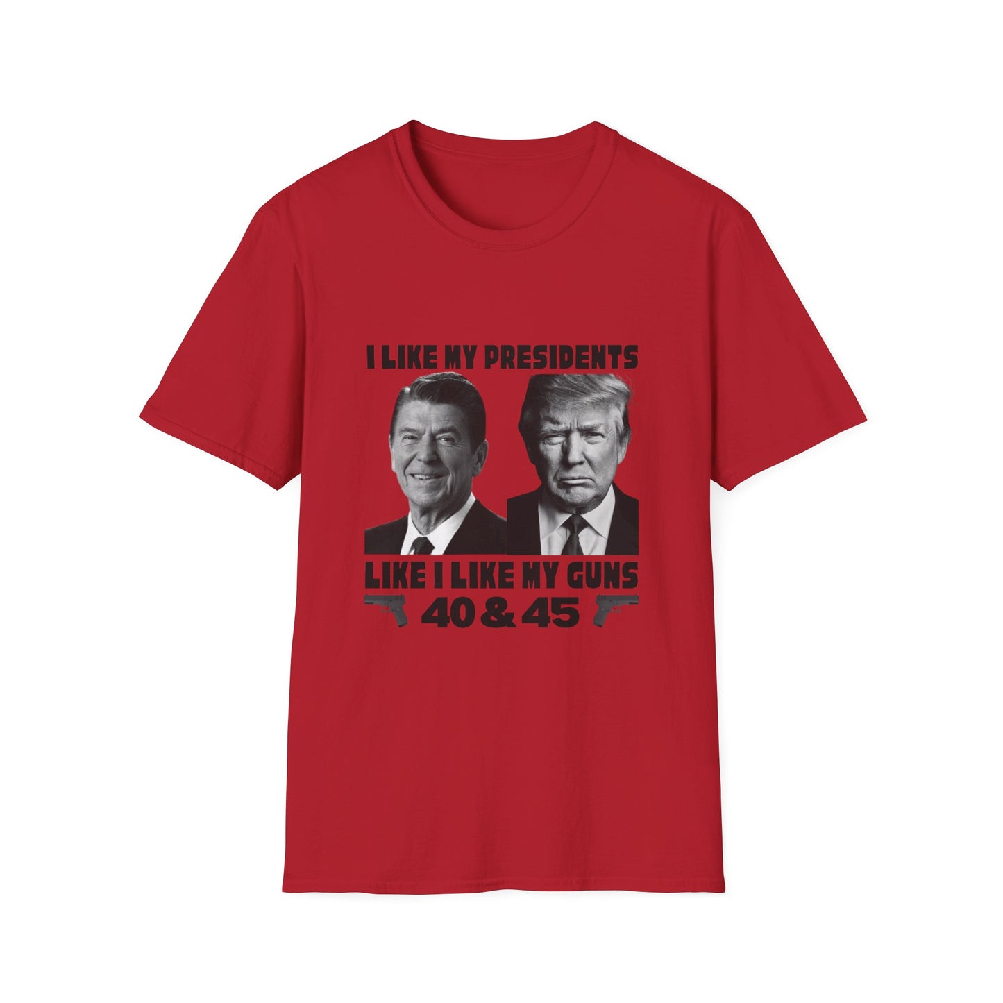 I Like My Presidents Men's Tshirt (Black Logo) - Sweet Baby Jeez Teez