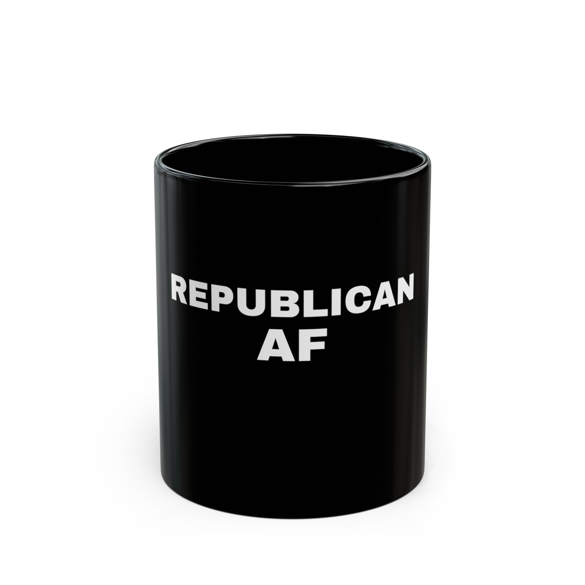 Republican AF Black Mug (11oz, 15oz) - Sweet Baby Jeez Teez
