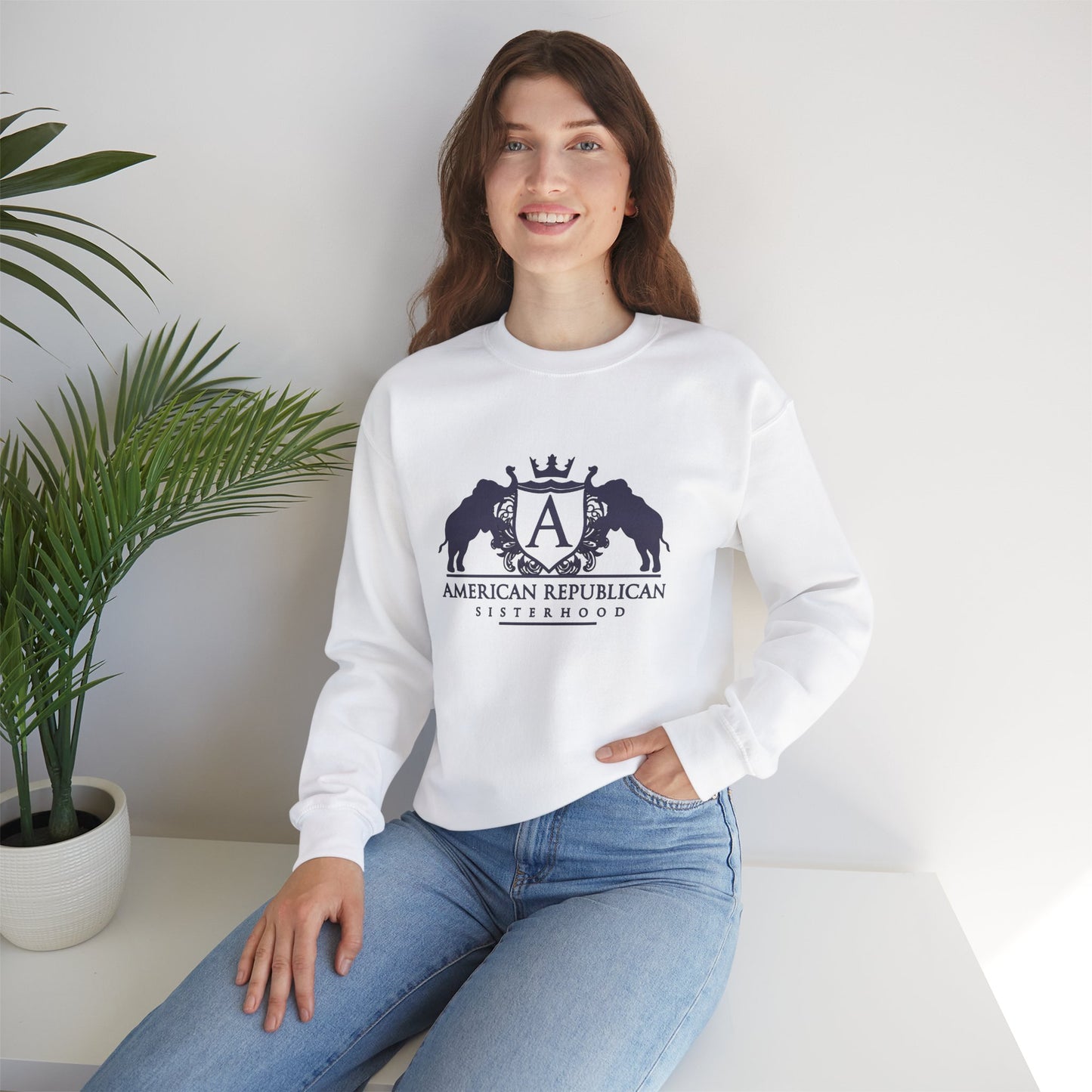 ARS Black Plum Logo Women's Sweatshirt