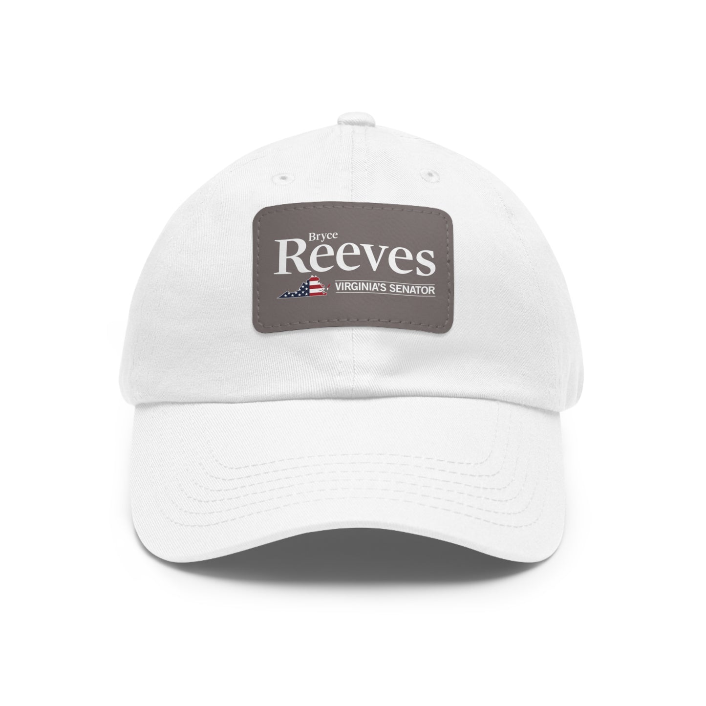 Bryce Reeves - Virginia's Senator Unisex Hat with Leather Patch (12 Colors)