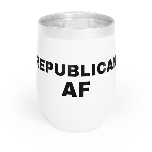 Republican AF Wine Tumbler - Sweet Baby Jeez Teez