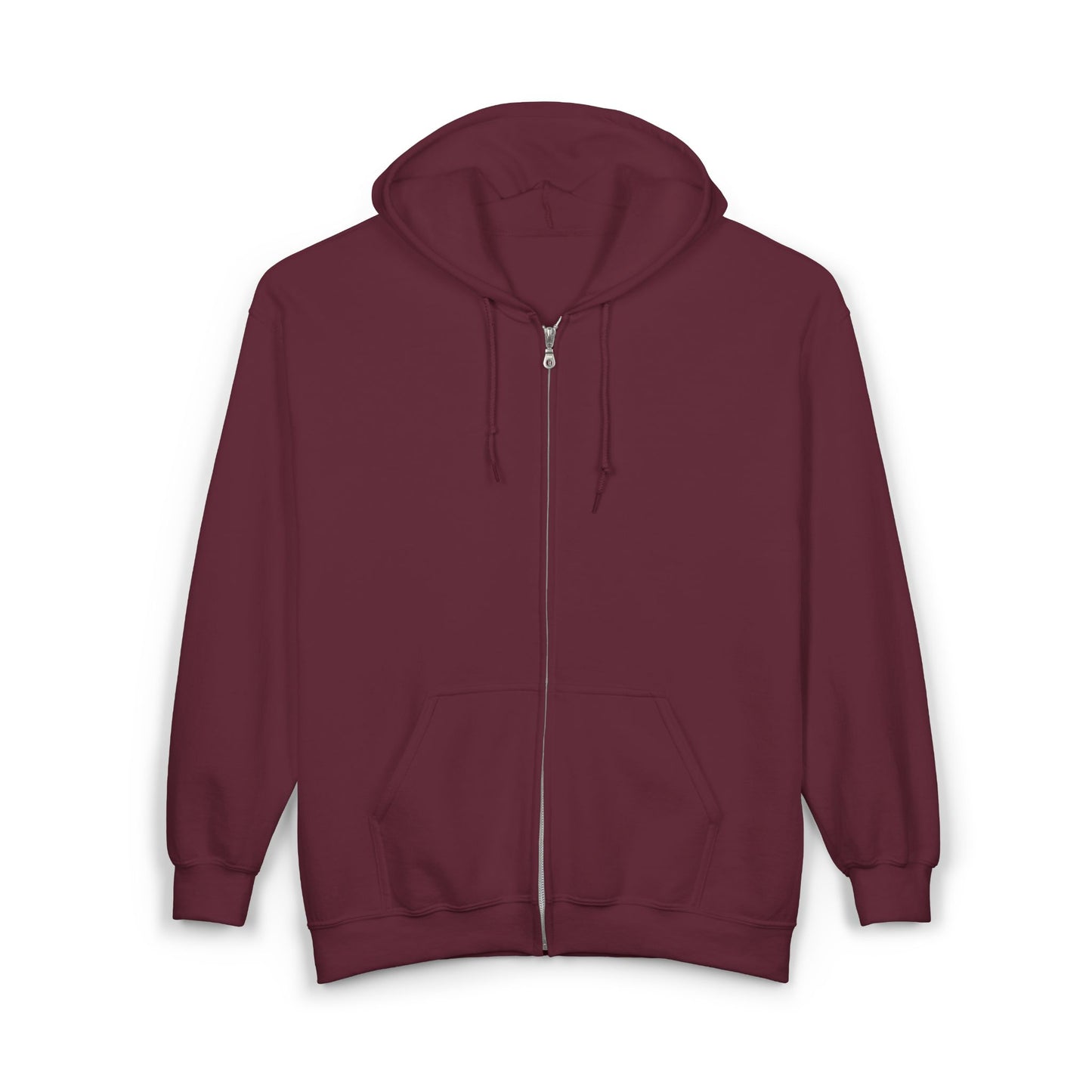 "Christ is King" Unisex Cozy Full-Zip Hoodie (Back Logo)
