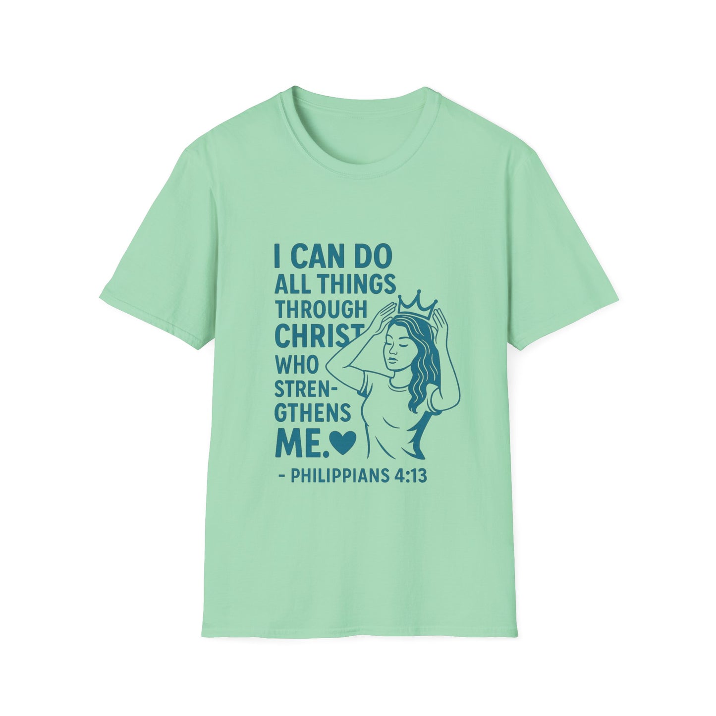 "I Can Do" Bible Verse Women's Relaxed T-Shirt