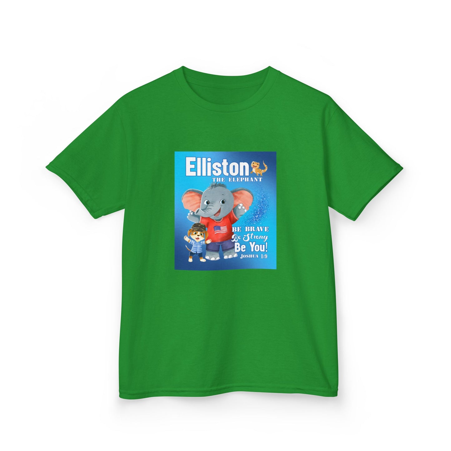Elliston the Elephant [TM] Kids Tshirt - Be Brave, Be You!