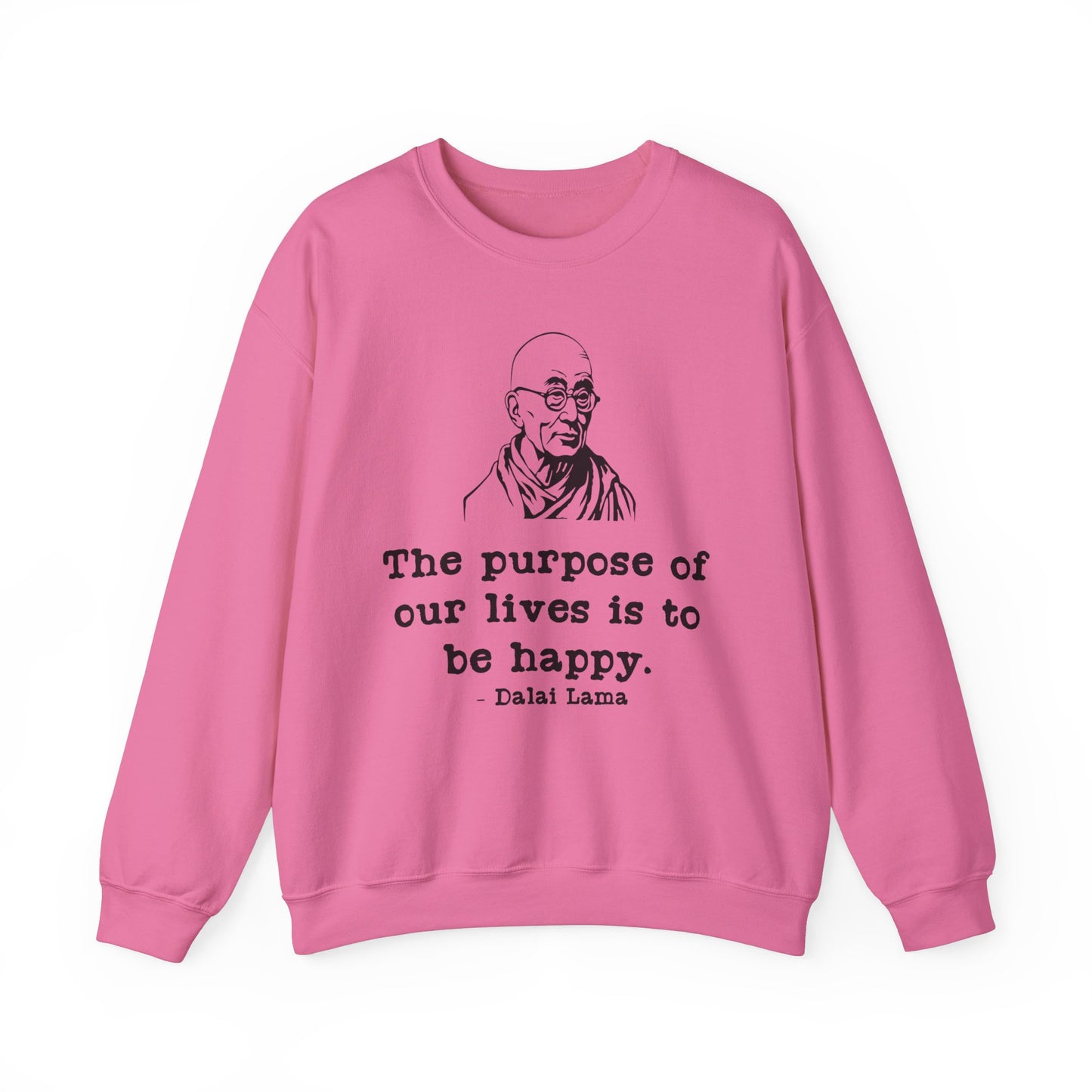 Purpose of Life Womens Relaxed Sweatshirt (IW Black Logo) - Sweet Baby Jeez Teez