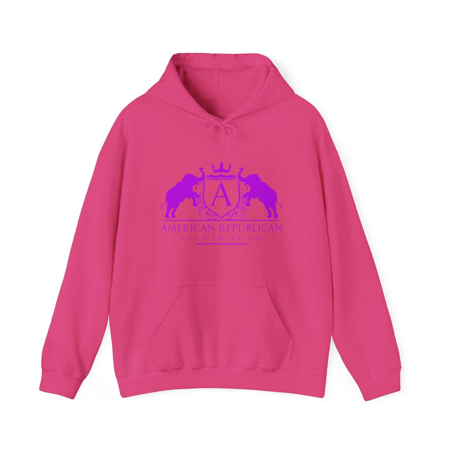 ARS Logo Women's Hoodie (ARS - Hot Pink Logo)