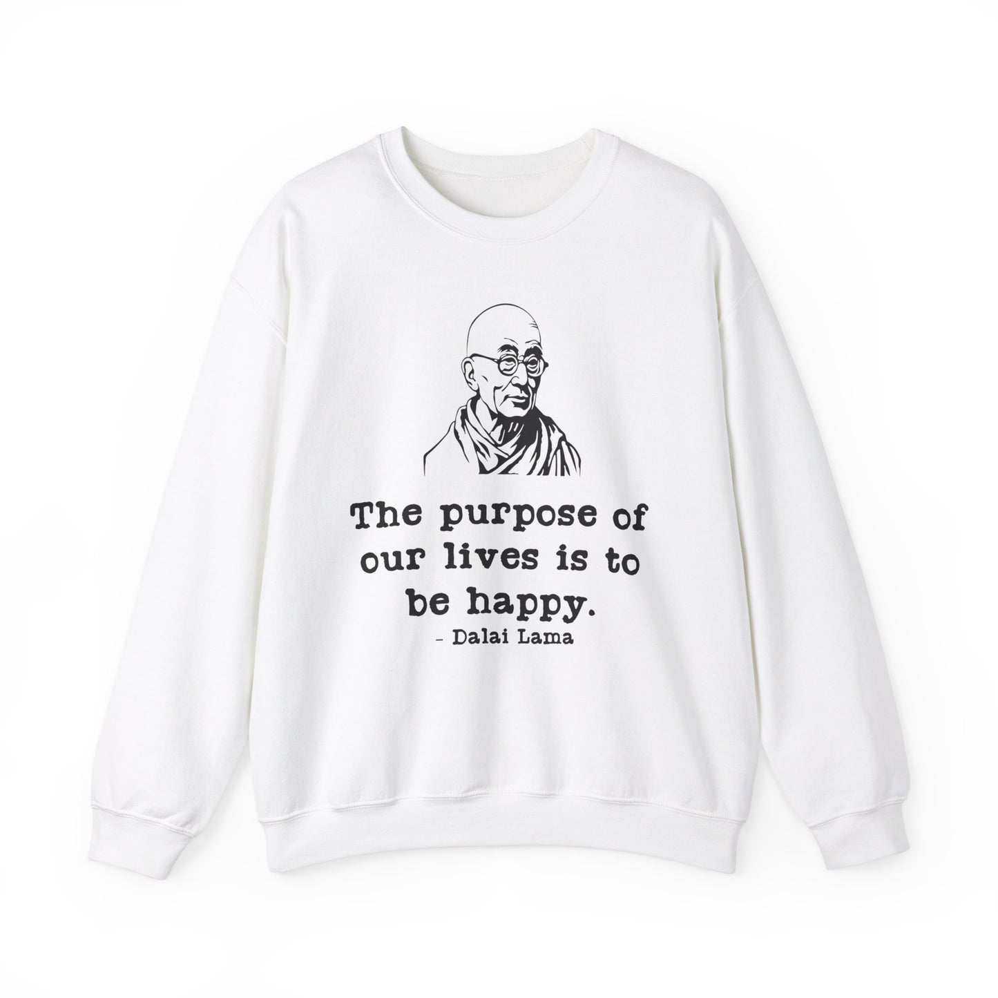 Purpose of Life Womens Relaxed Sweatshirt (IW Black Logo) - Sweet Baby Jeez Teez