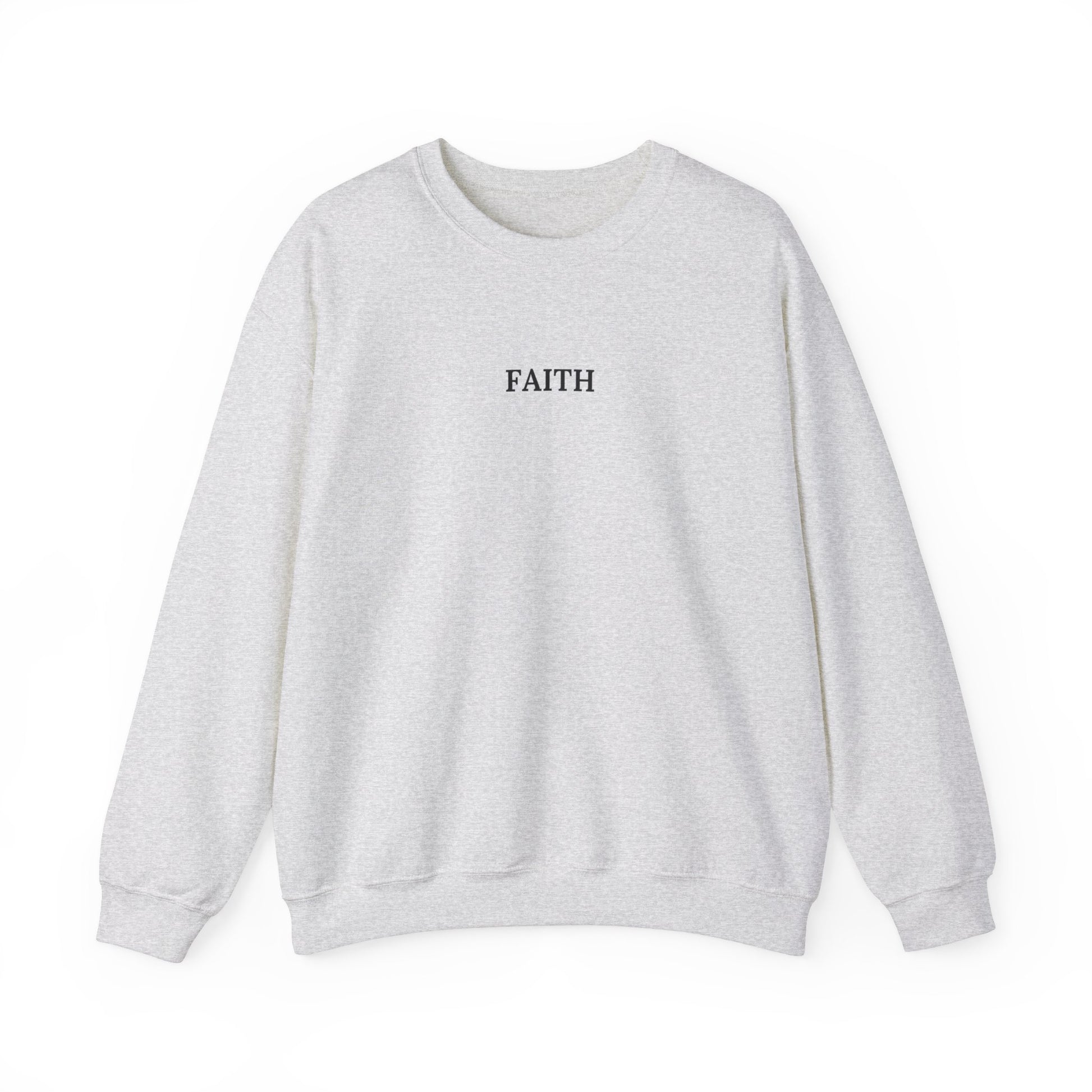 Have a Little Faith Women's Relaxed Sweatshirt (Black Logo) - Sweet Baby Jeez Teez